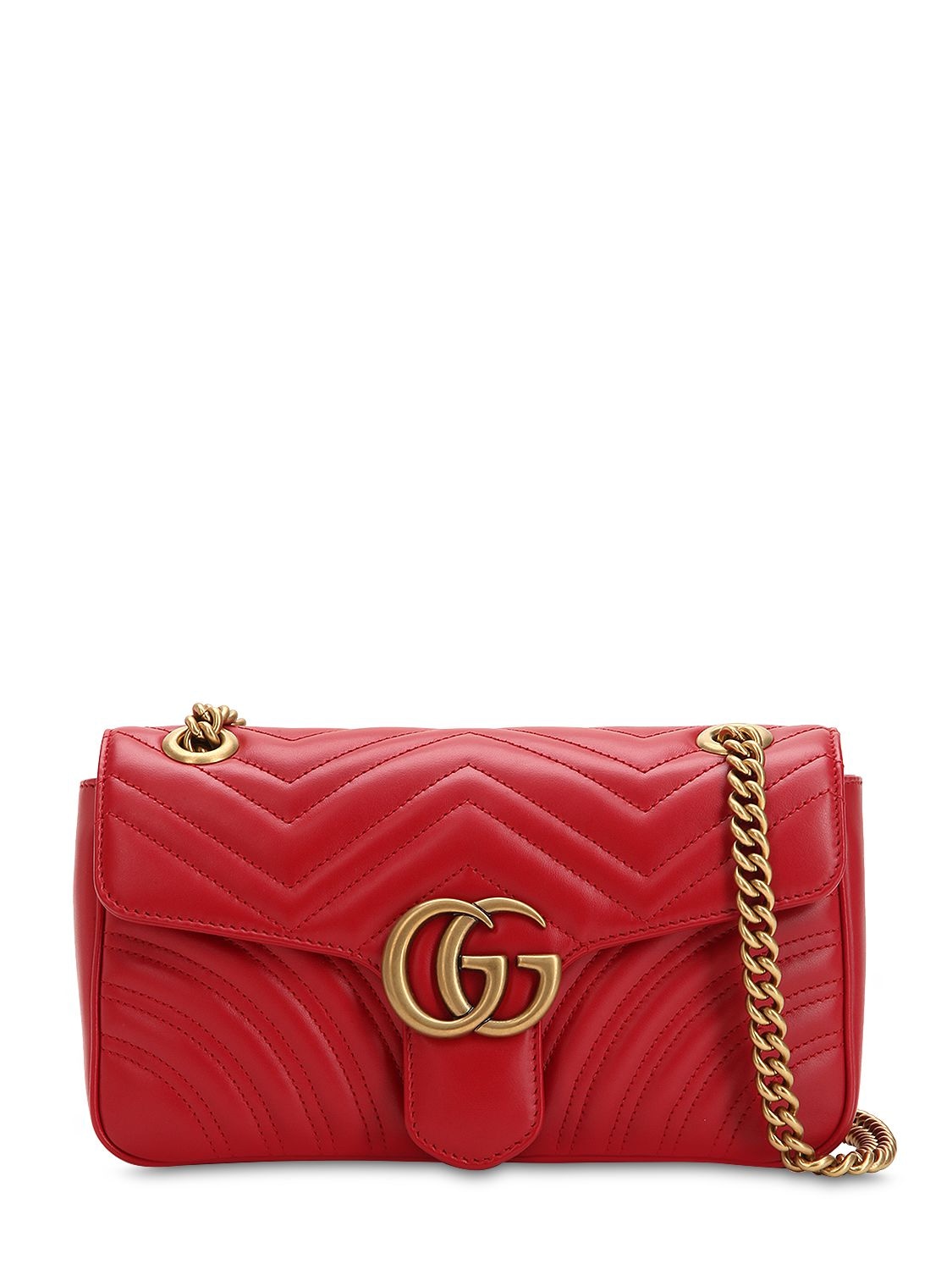 Gucci Gg Marmont 2.0 Mini Shoulder Flap Bag In Lion Trap. Ang Chev ...