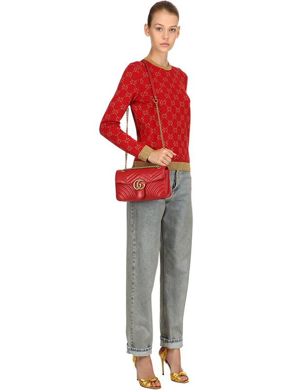 gucci marmont medium size cm