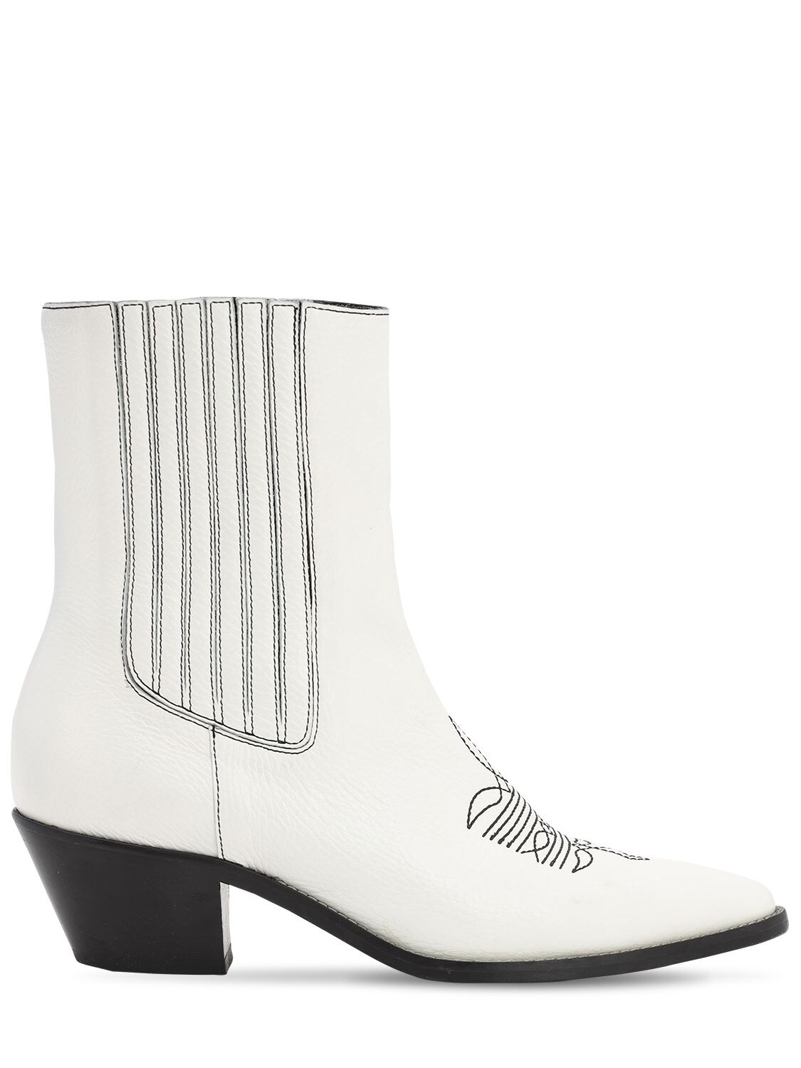 zadig and voltaire white boots