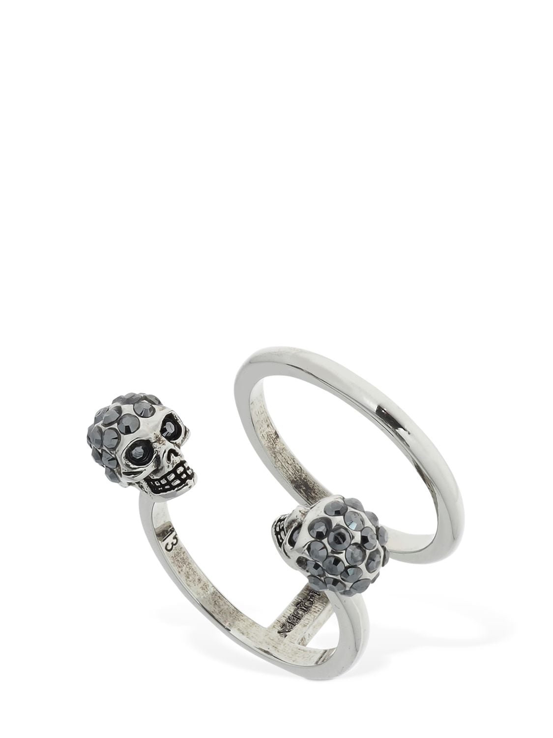 Image of Twin Skull Ring