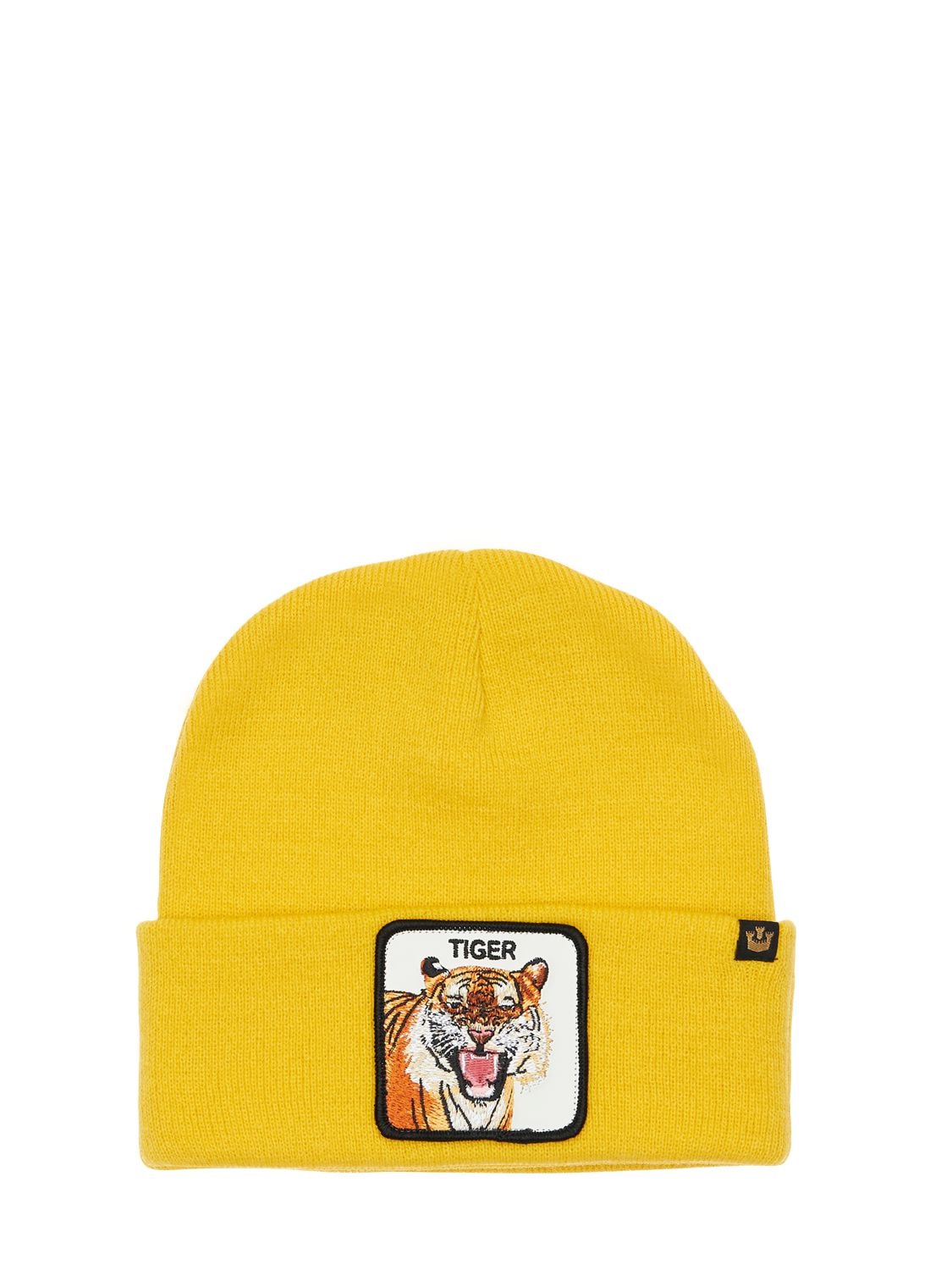Goorin Bros Tiger Mouth Acrylic Beanie In Yellow