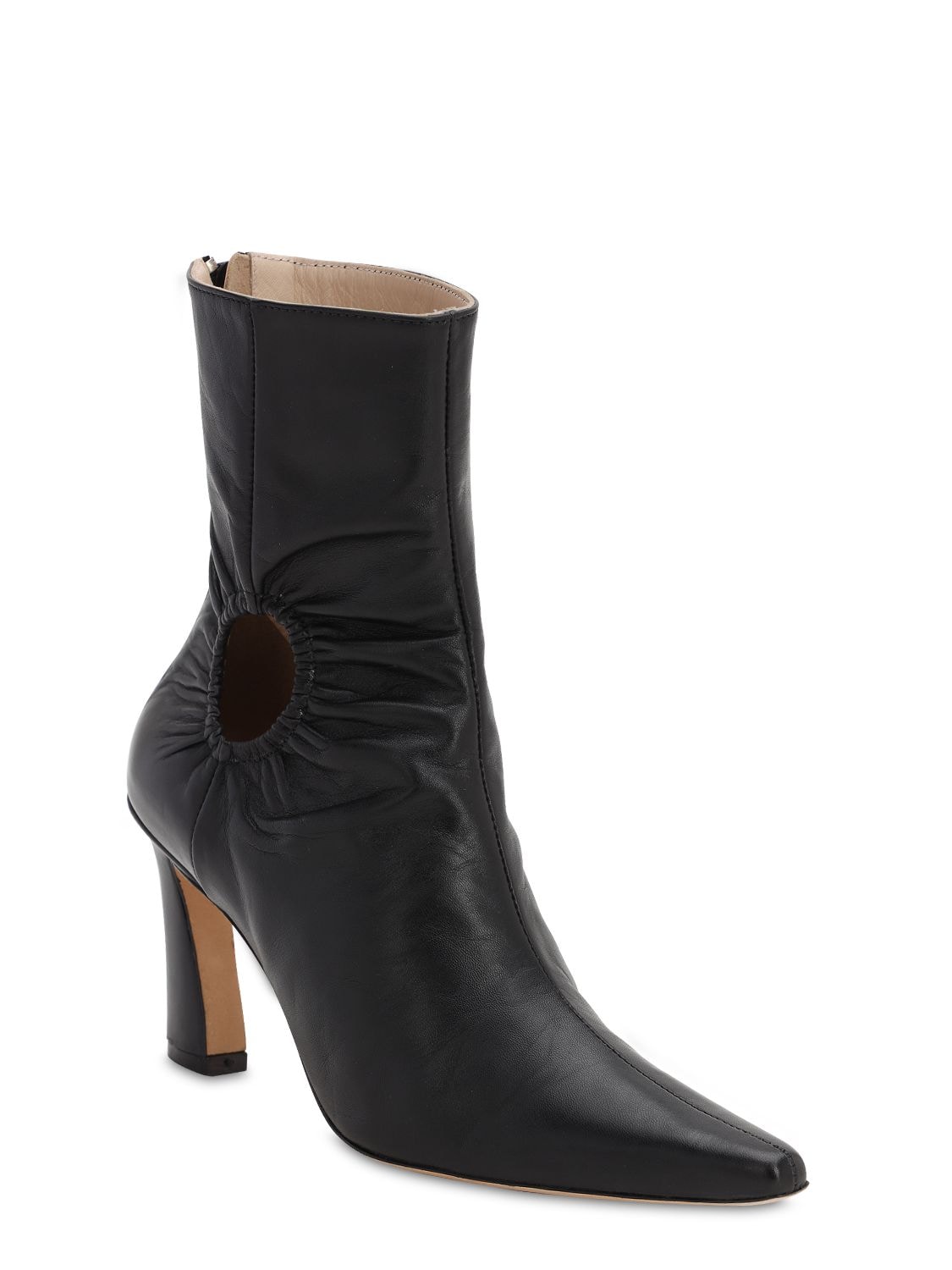 Kalda Black Fory 80 Leather Ankle Boots | ModeSens