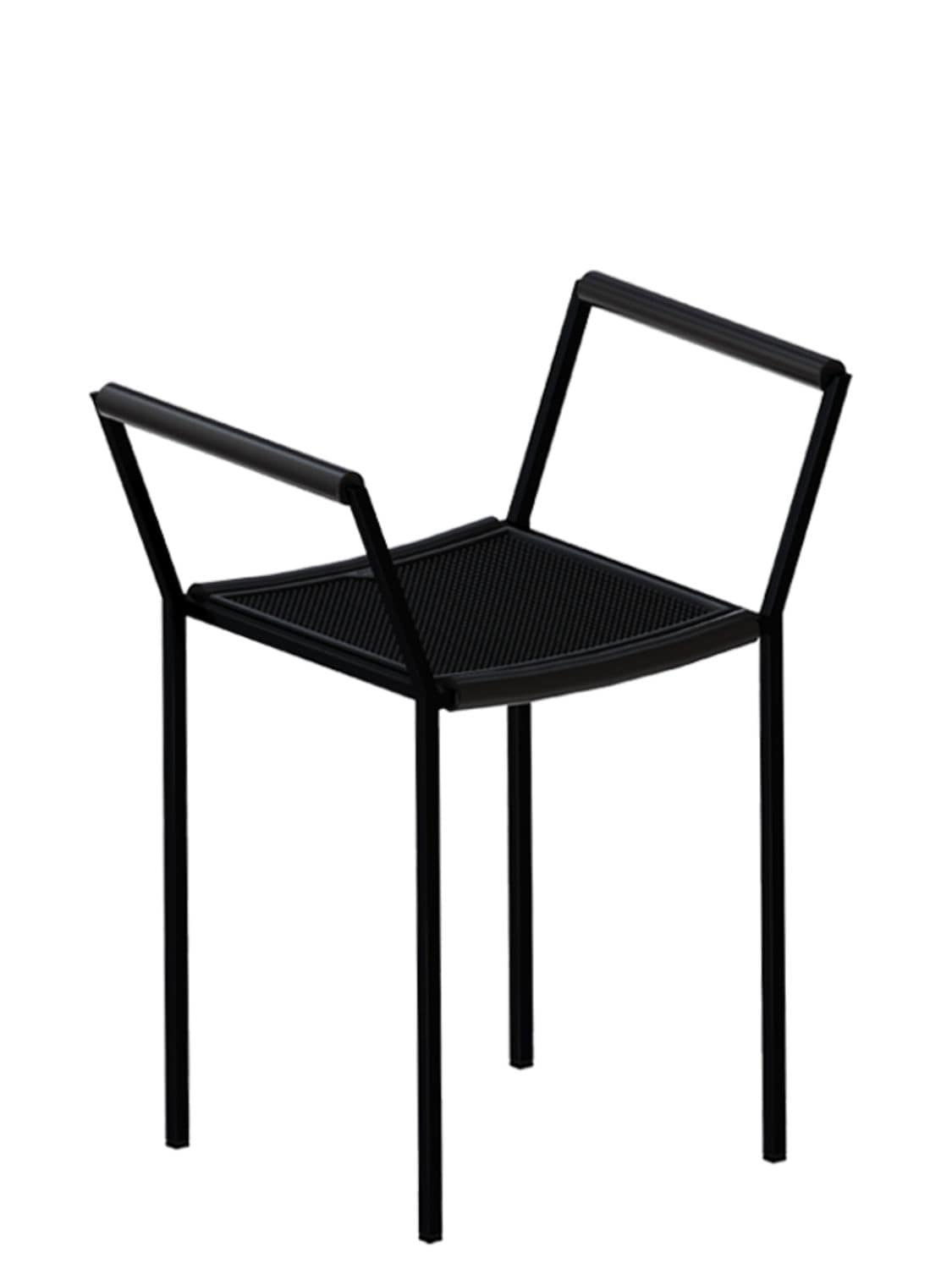 Zeus + Dione Savonarola Metal Armchair In Black