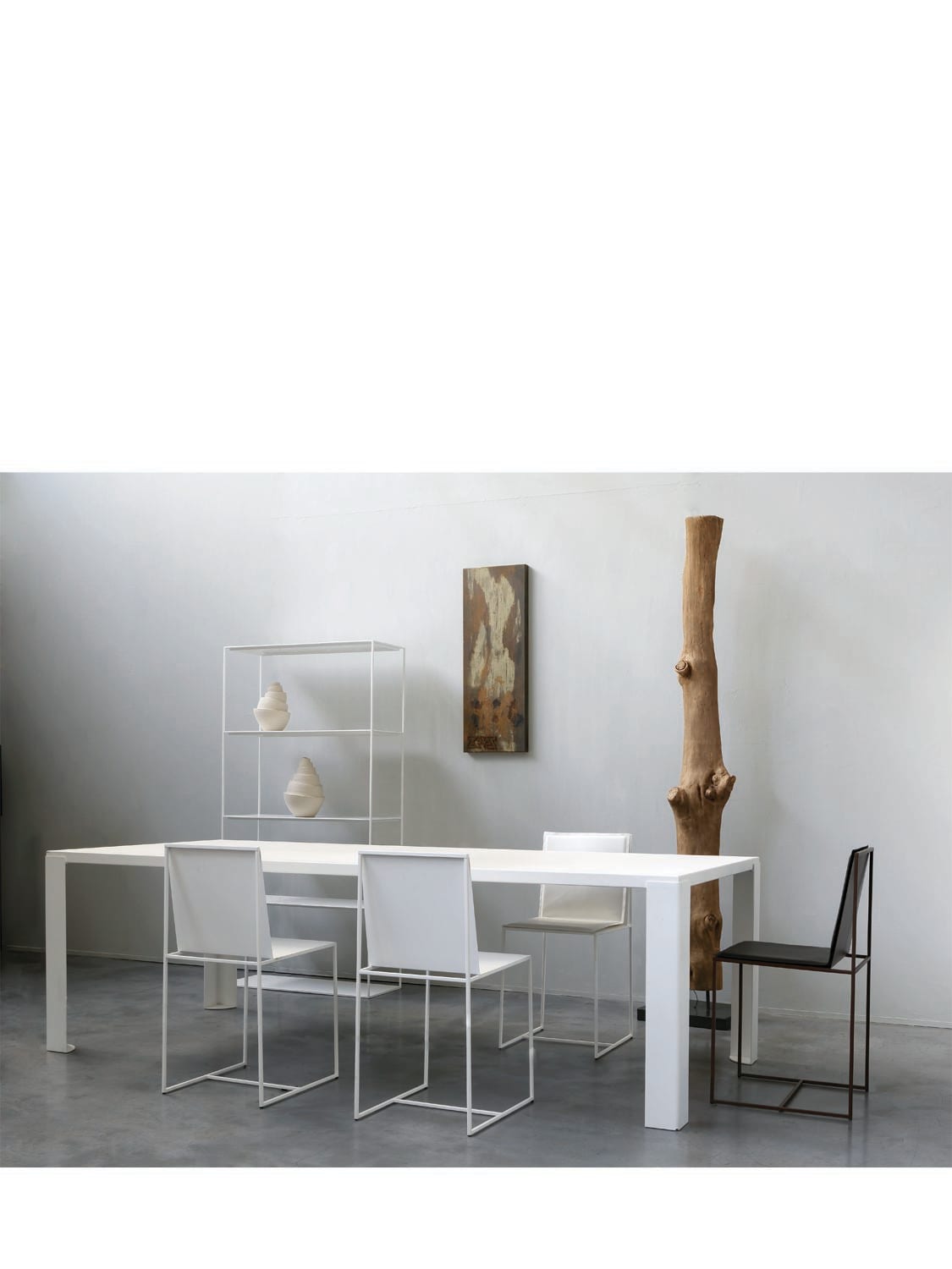 Shop Zeus + Dione Slim Sissi Chair In White