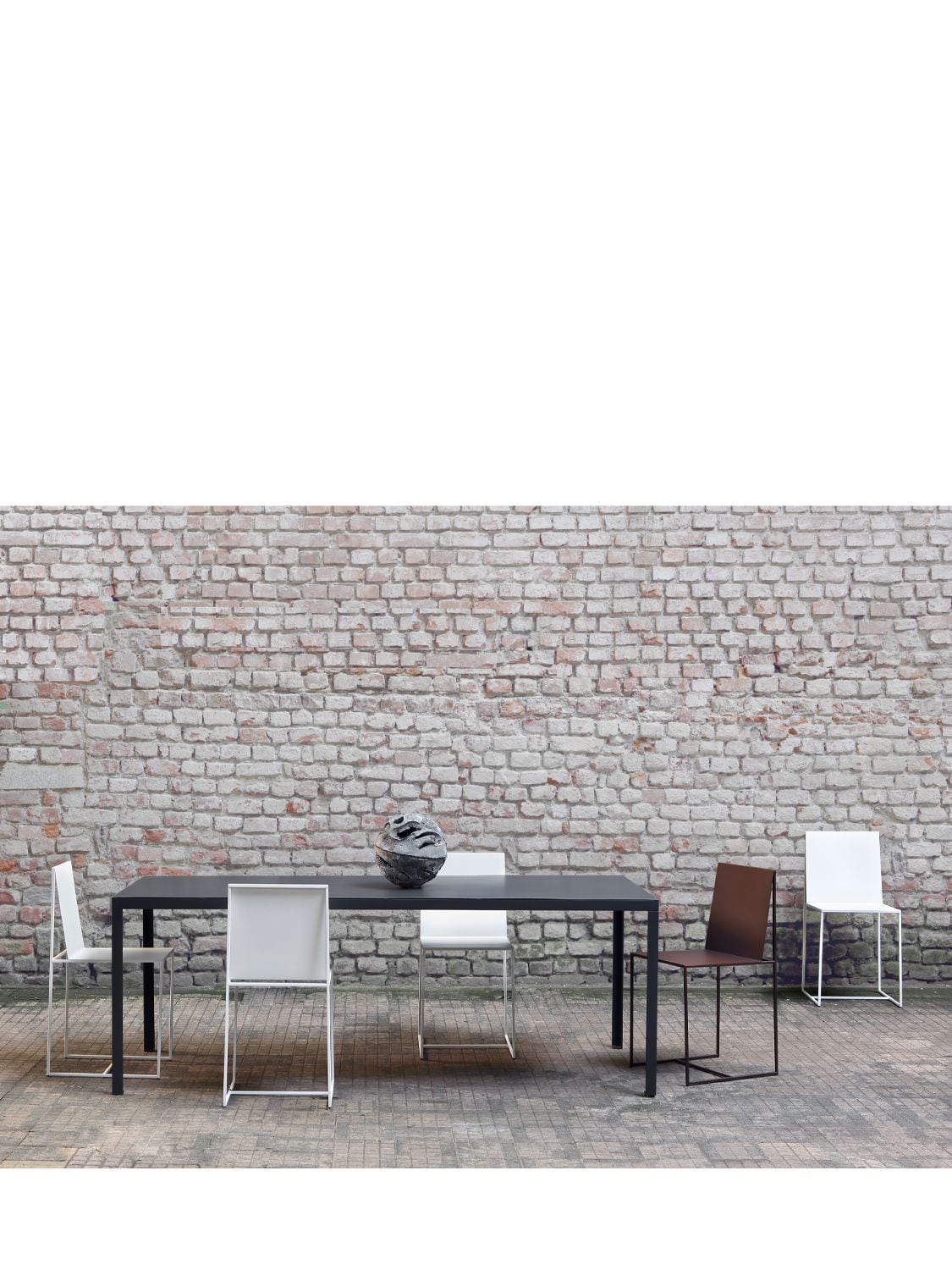 Shop Zeus + Dione Slim Sissi Chair In White