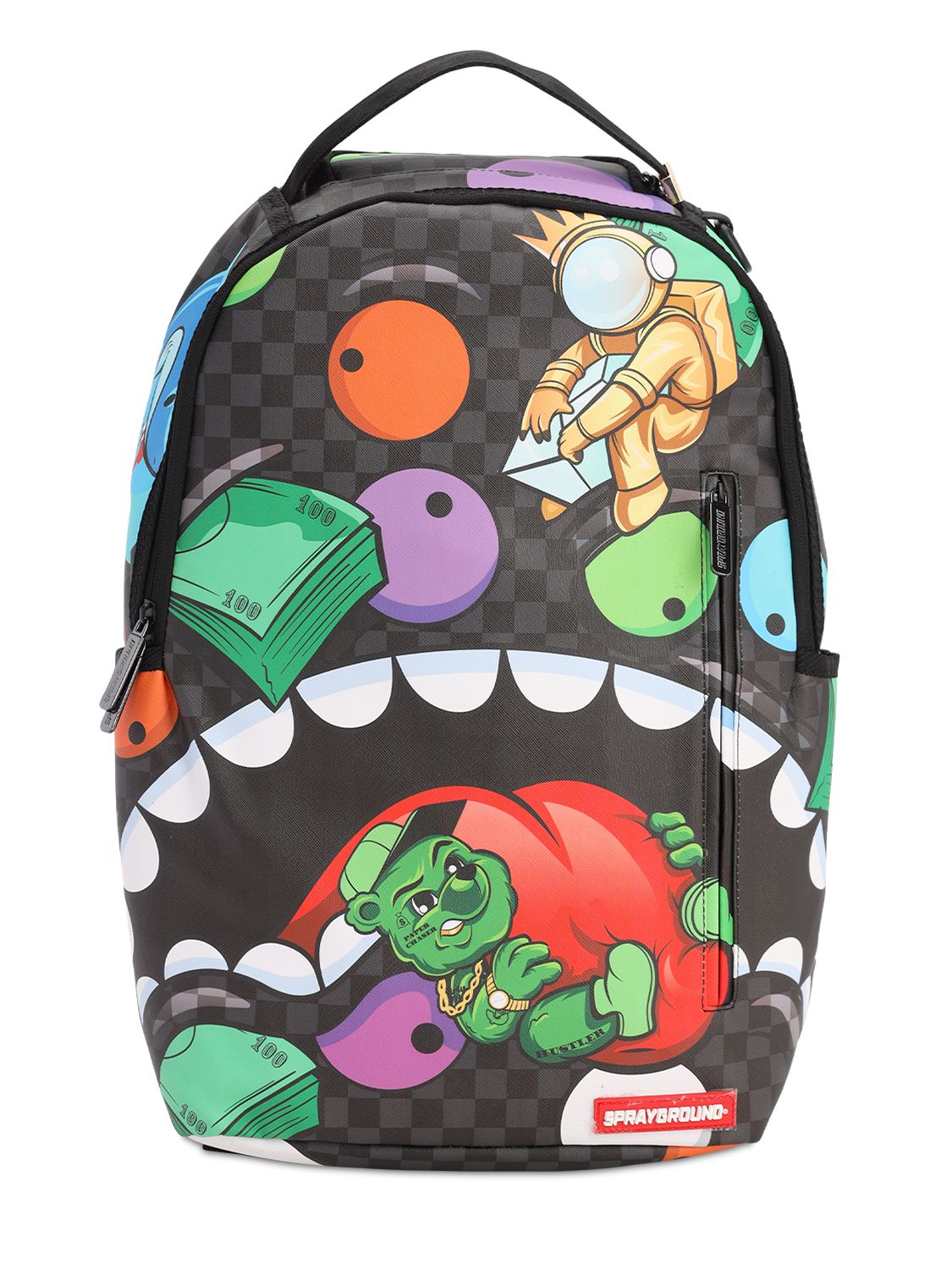 shark print backpack