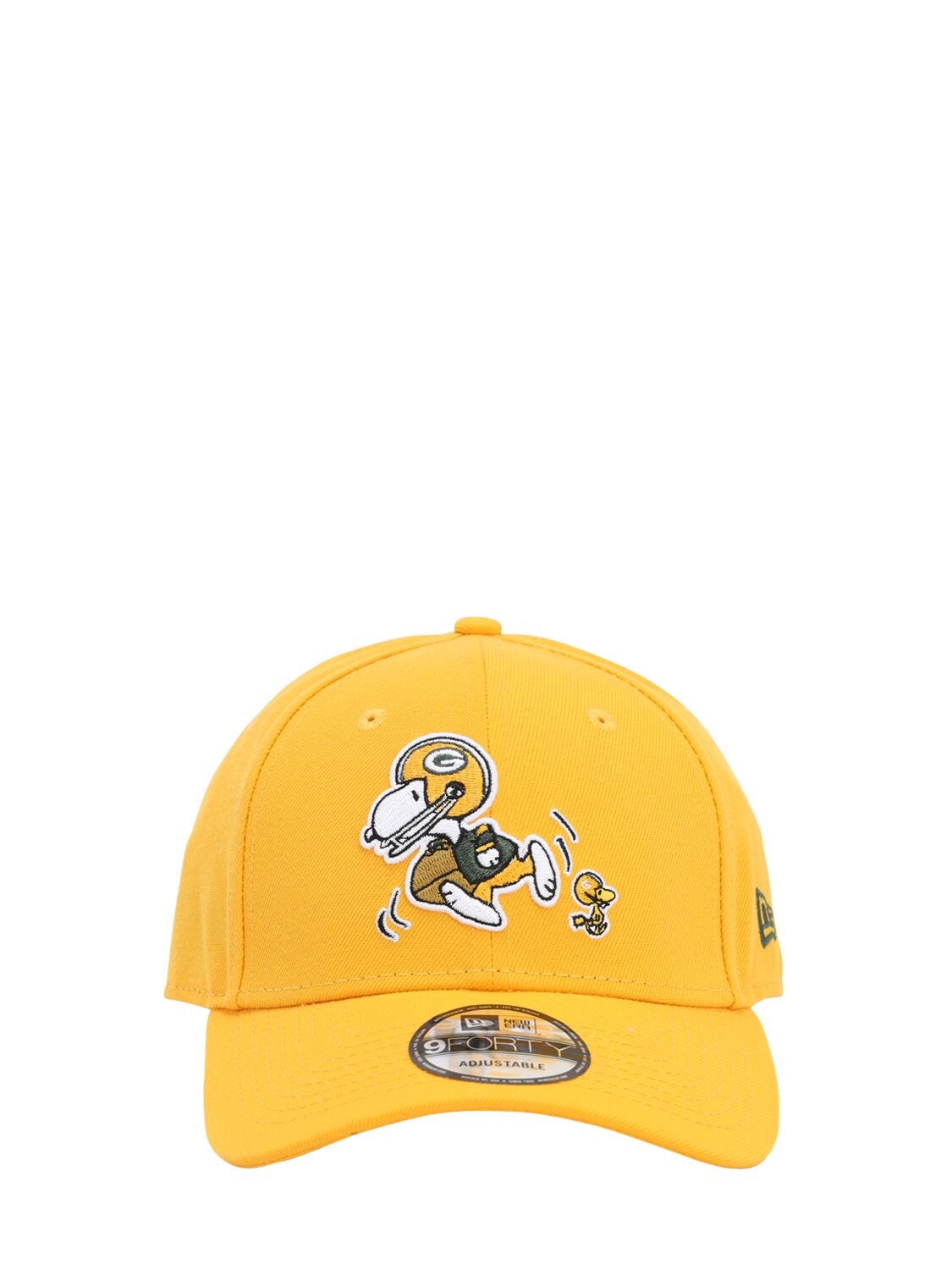 New Era Nfl X Peanuts Green Bay Packers Hat In Yellow