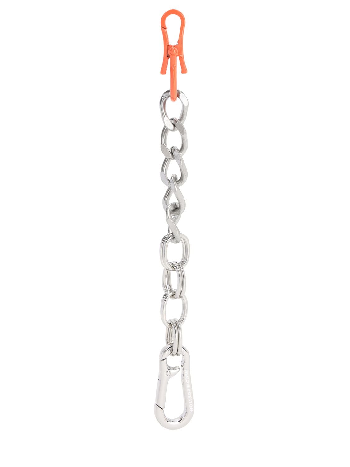 Heron Preston Metal Keychain & Bracelet In 9100 Silver | ModeSens