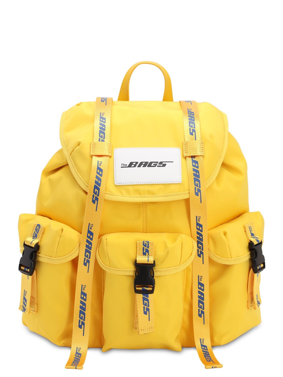 The Bags Nylon Backpack In Yellow