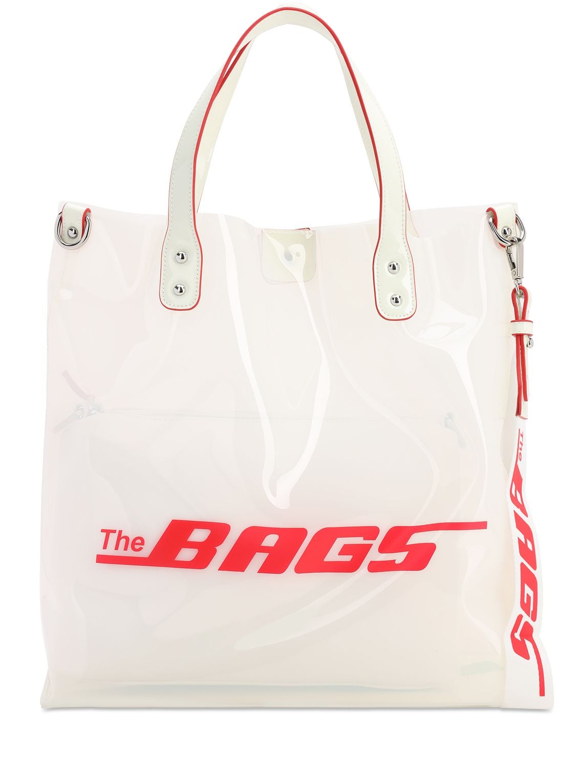 The Bags Transparent Shopper In White
