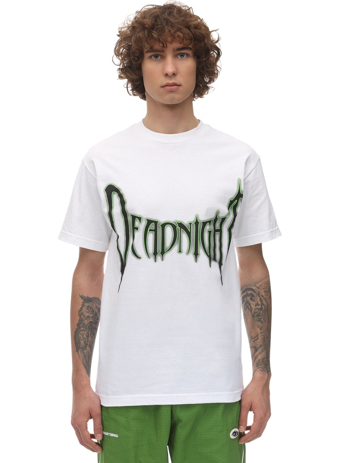 Deadnight Cotton T-shirt In White