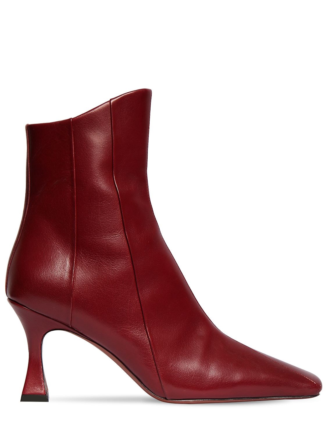 MANU ATELIER 80mm Xx Duck Leather Ankle Boots
