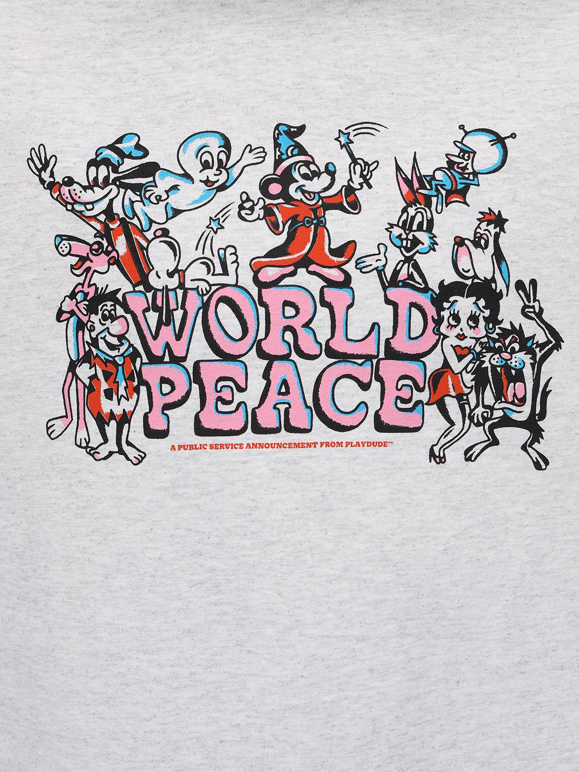 PLAYDUDE WORLD PEACE T-SHIRT