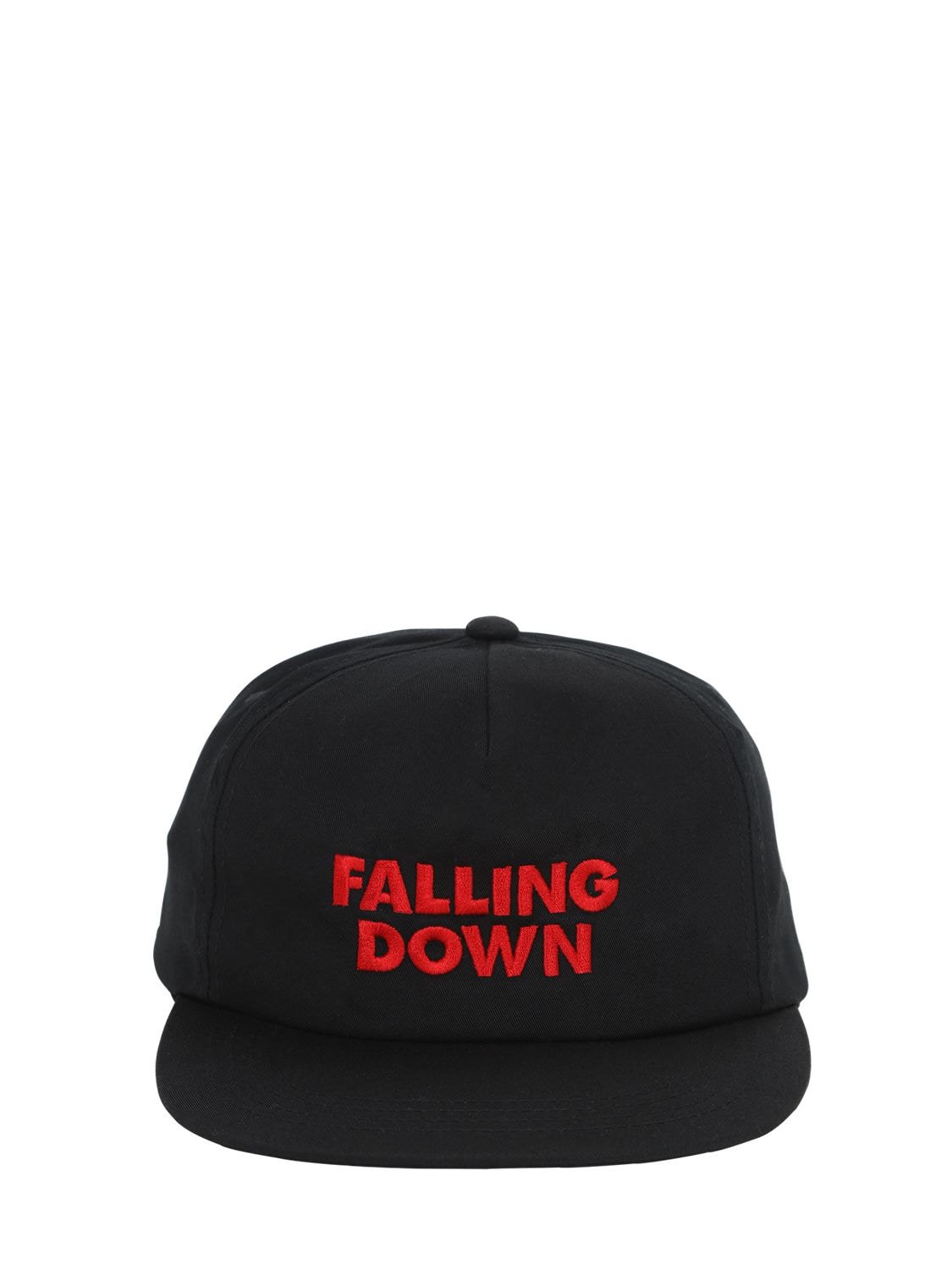Playdude Falling Down Baseball Hat In Black