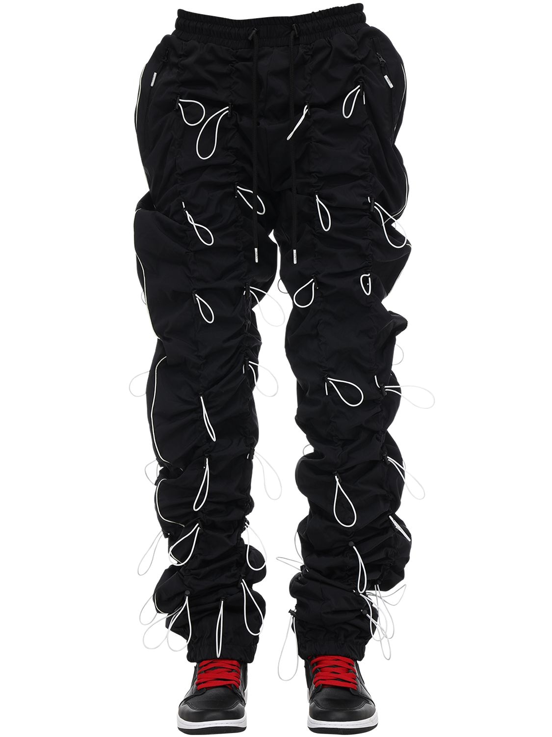 99percentis Gobchang Nylon Blend Pants In Black