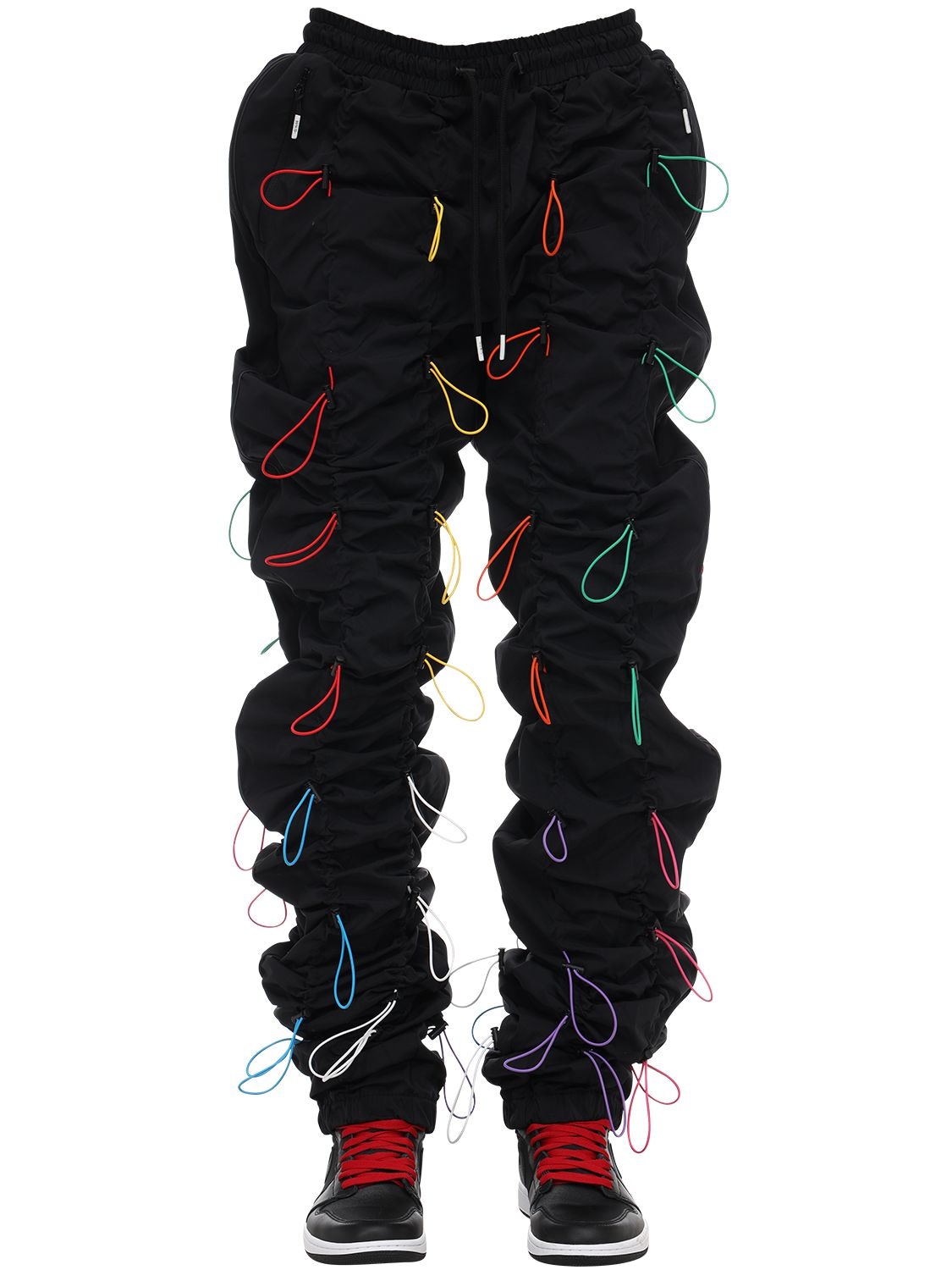 99percentis Gobchang Nylon Blend Pants In Black