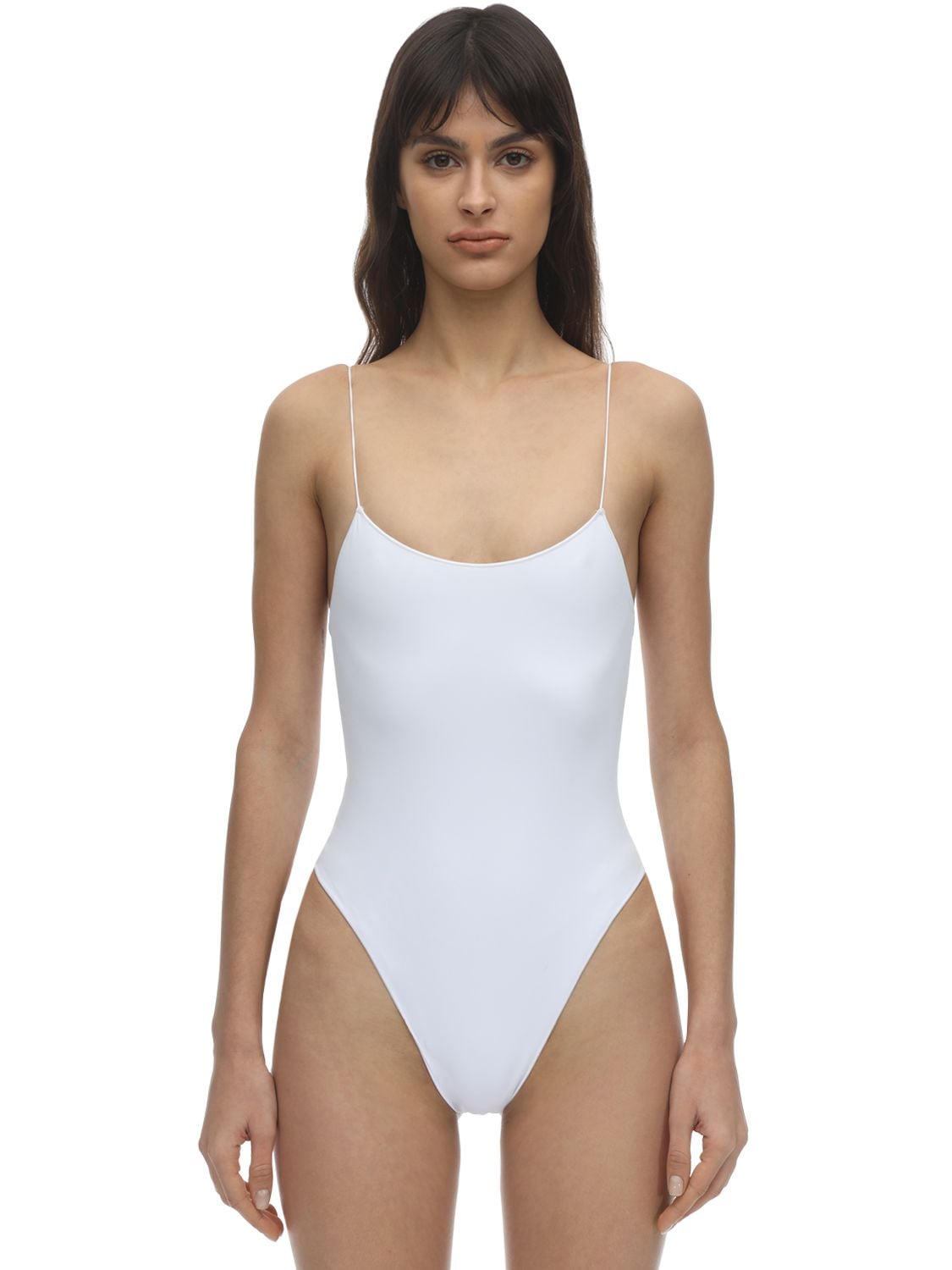 Tropic Of C Lvr Sustainable The C One Piece Swimsuit In White