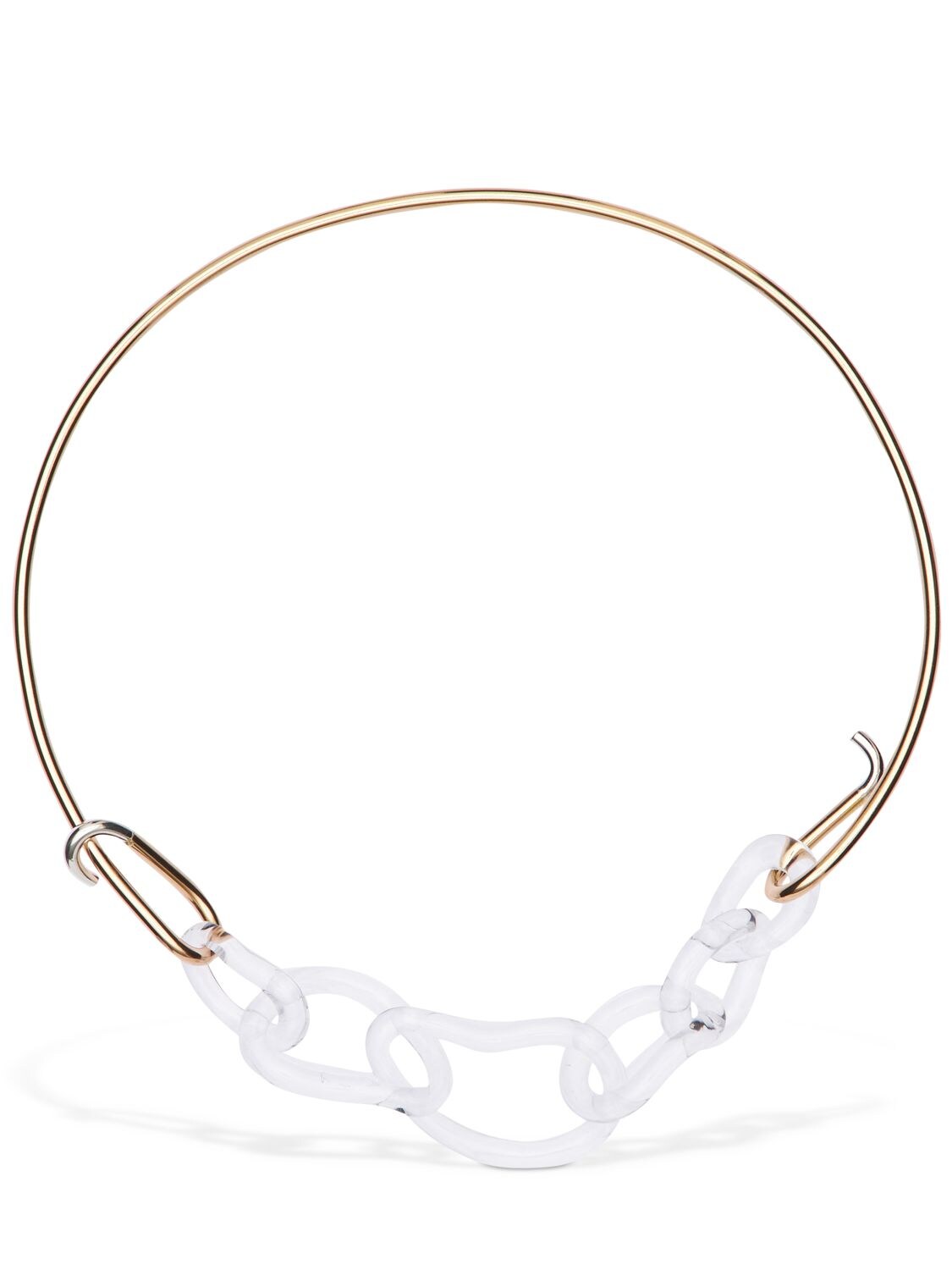 Annika Inez Gloss Collar Necklace In Gold