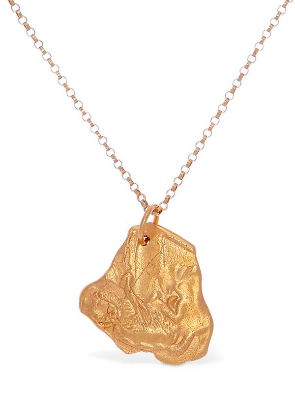 Alighieri Monkey Zodiac Charm Chain Necklace In Gold