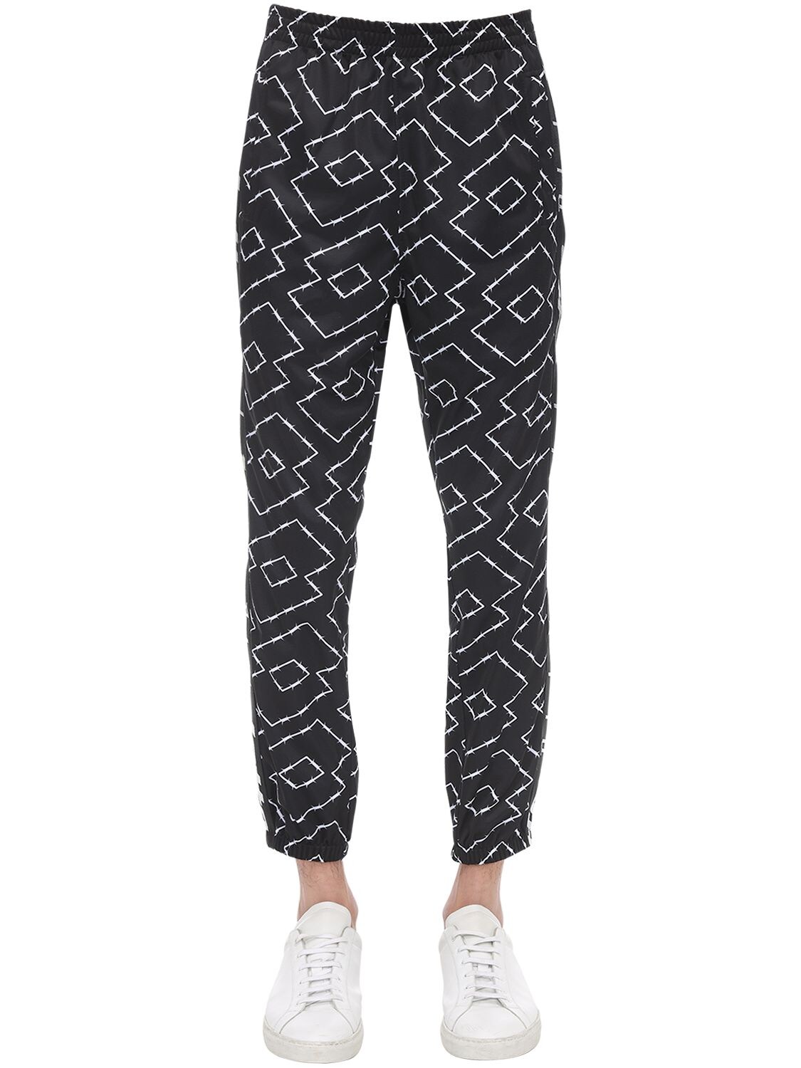 But Not Lotto Barbwire Tech Track Trousers In Black