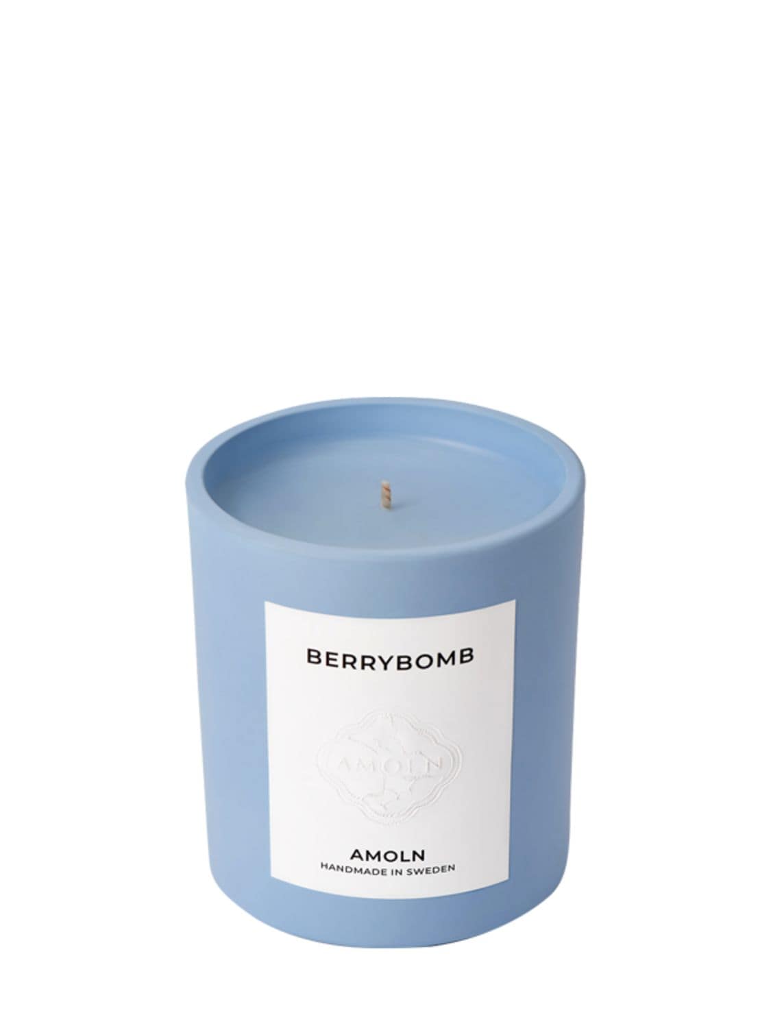 Amoln Berrybomb Scented Candle In Blue