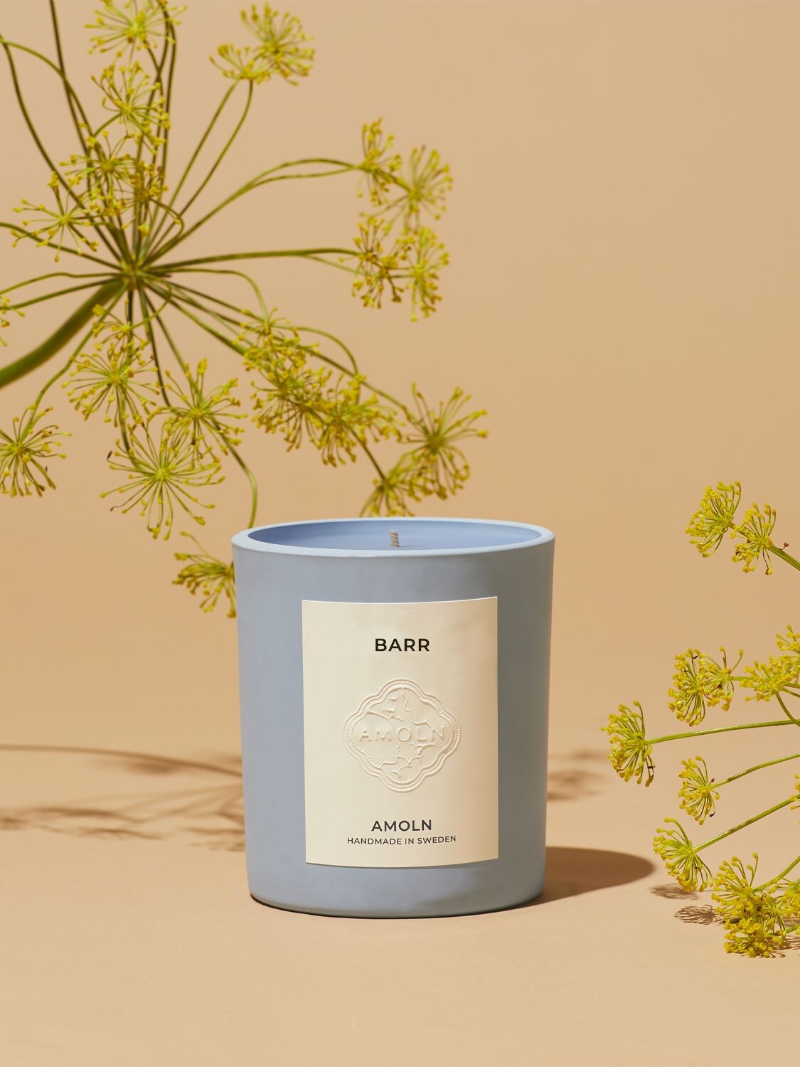 Shop Amoln Barr Scented Candle In Blue