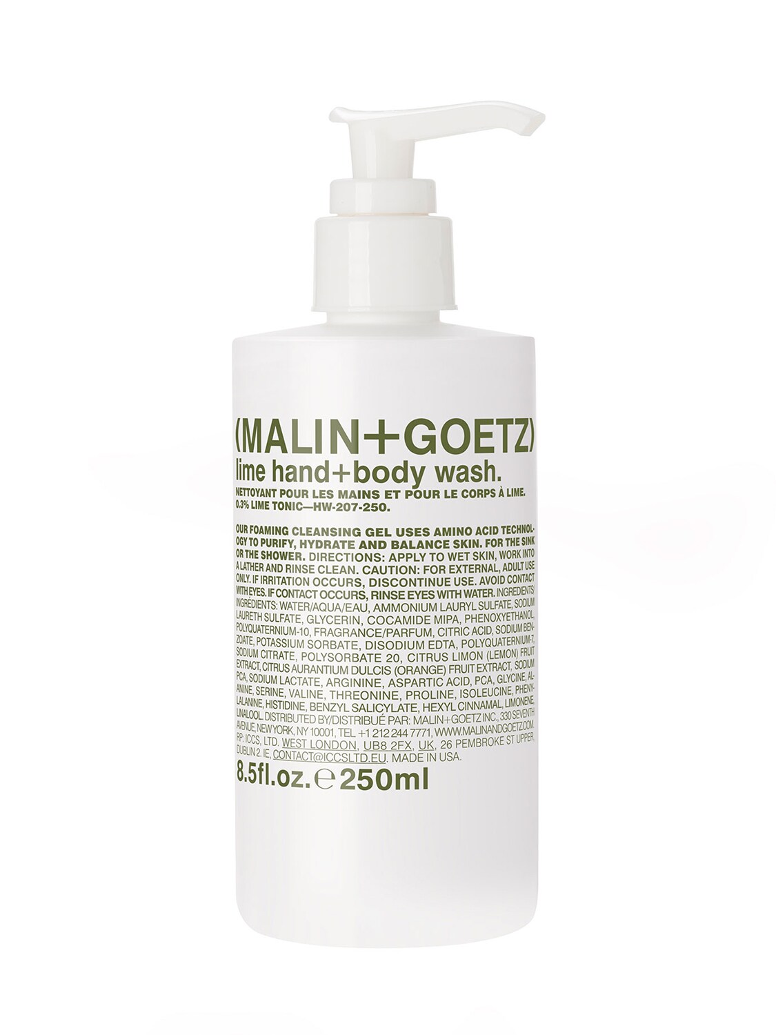 Image of 250ml Lime Hand + Body Wash