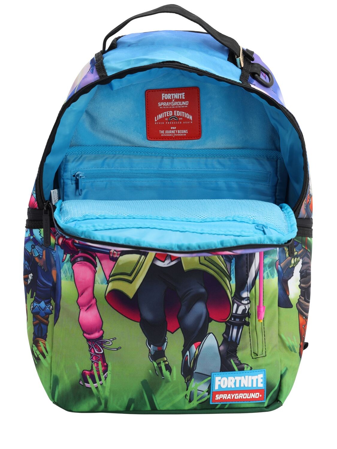 Sprayground Fortnite Running Characters Backpack In Multicolor | ModeSens