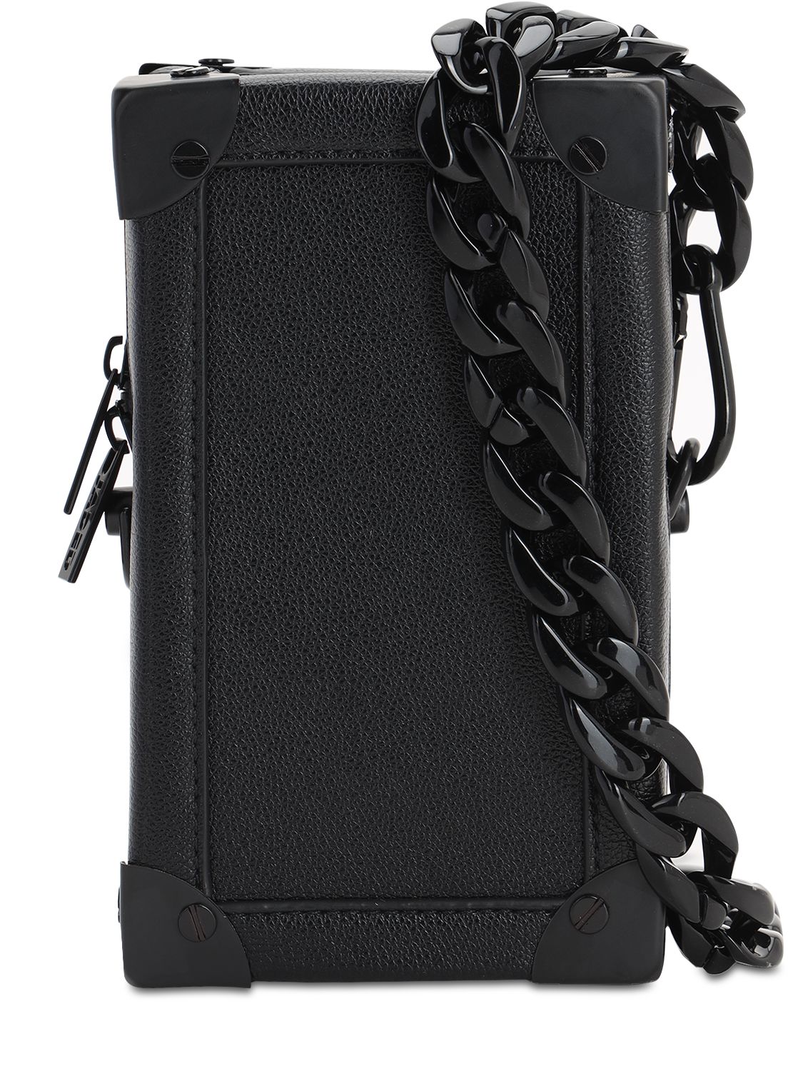 Jaded London Black Box Faux Leather Phone Bag | ModeSens