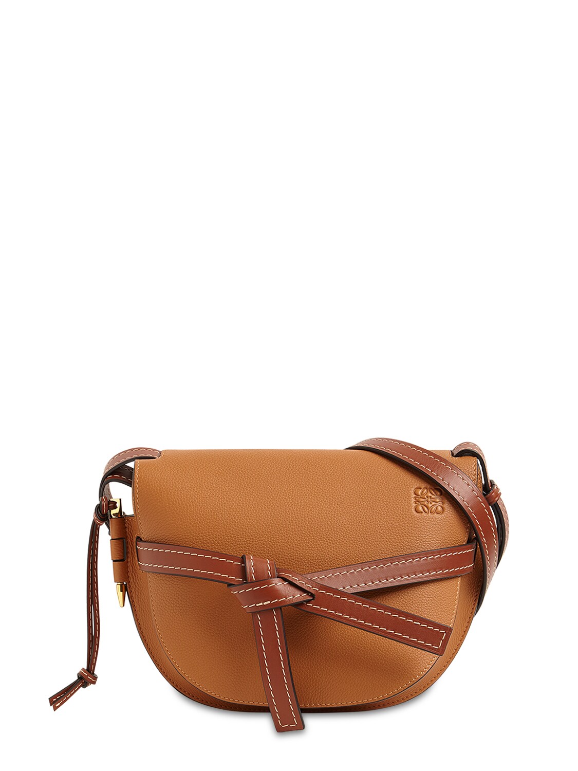 loewe gate mini leather shoulder bag