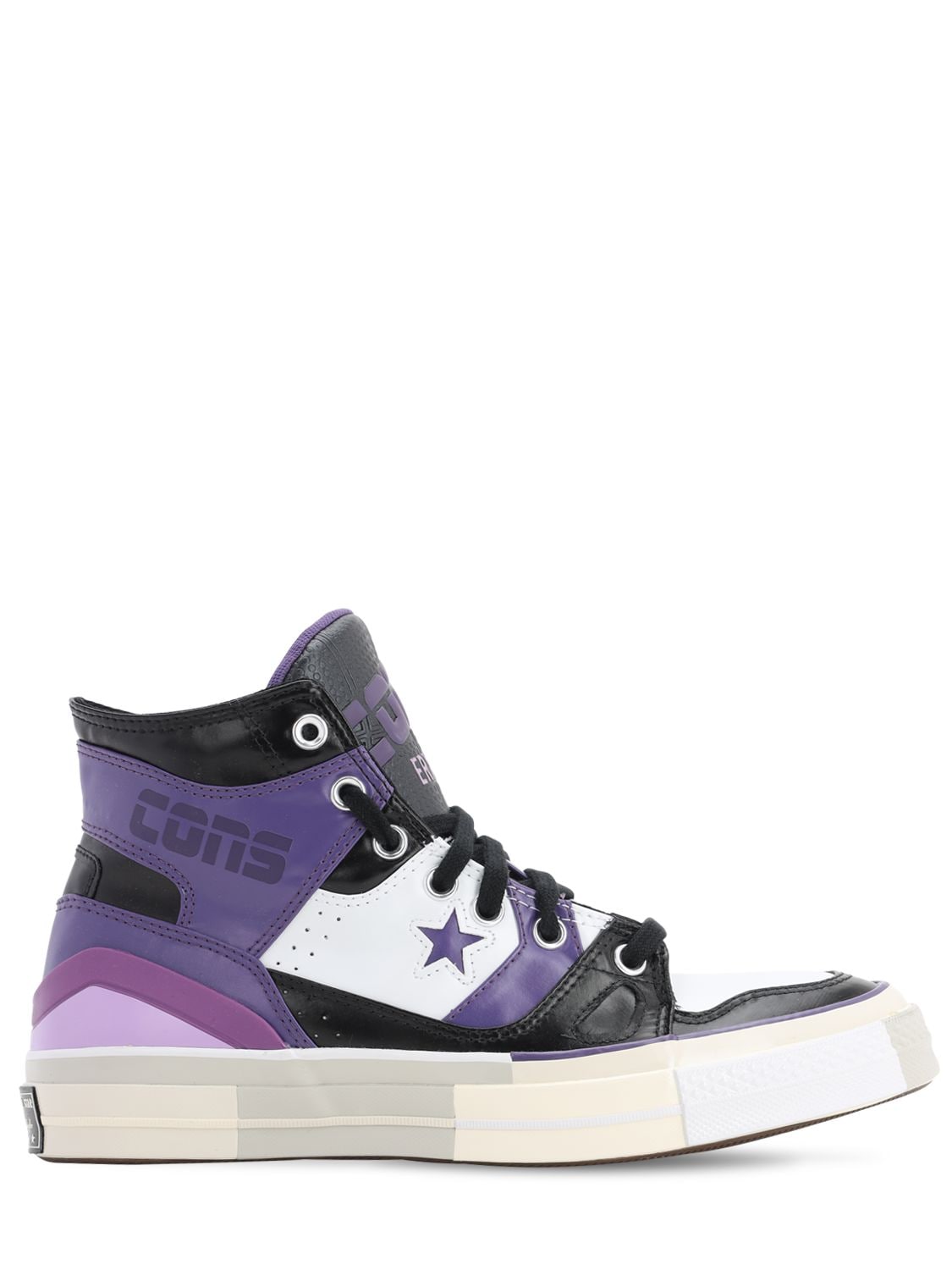 converse black purple