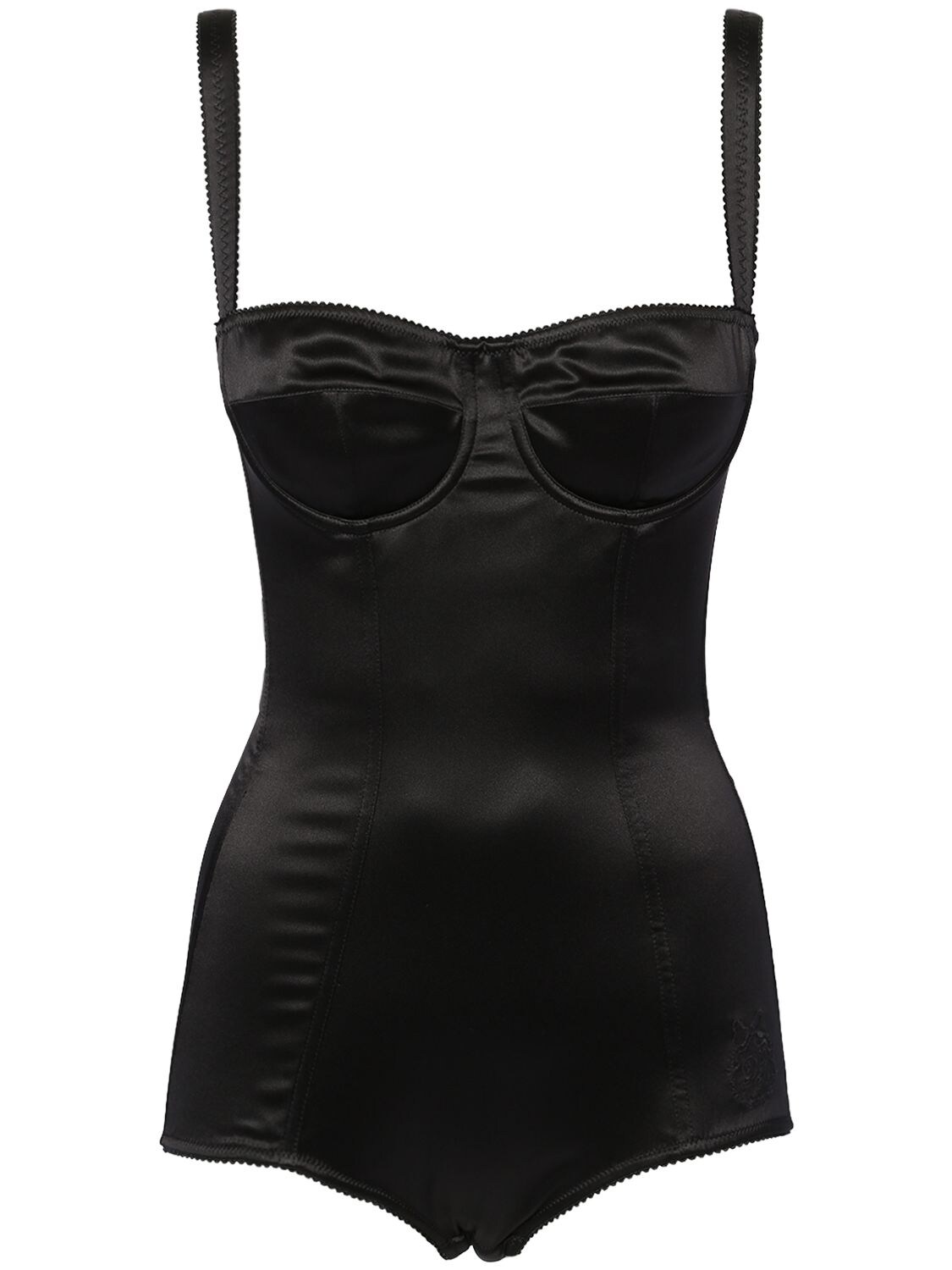satin bustier bodysuit