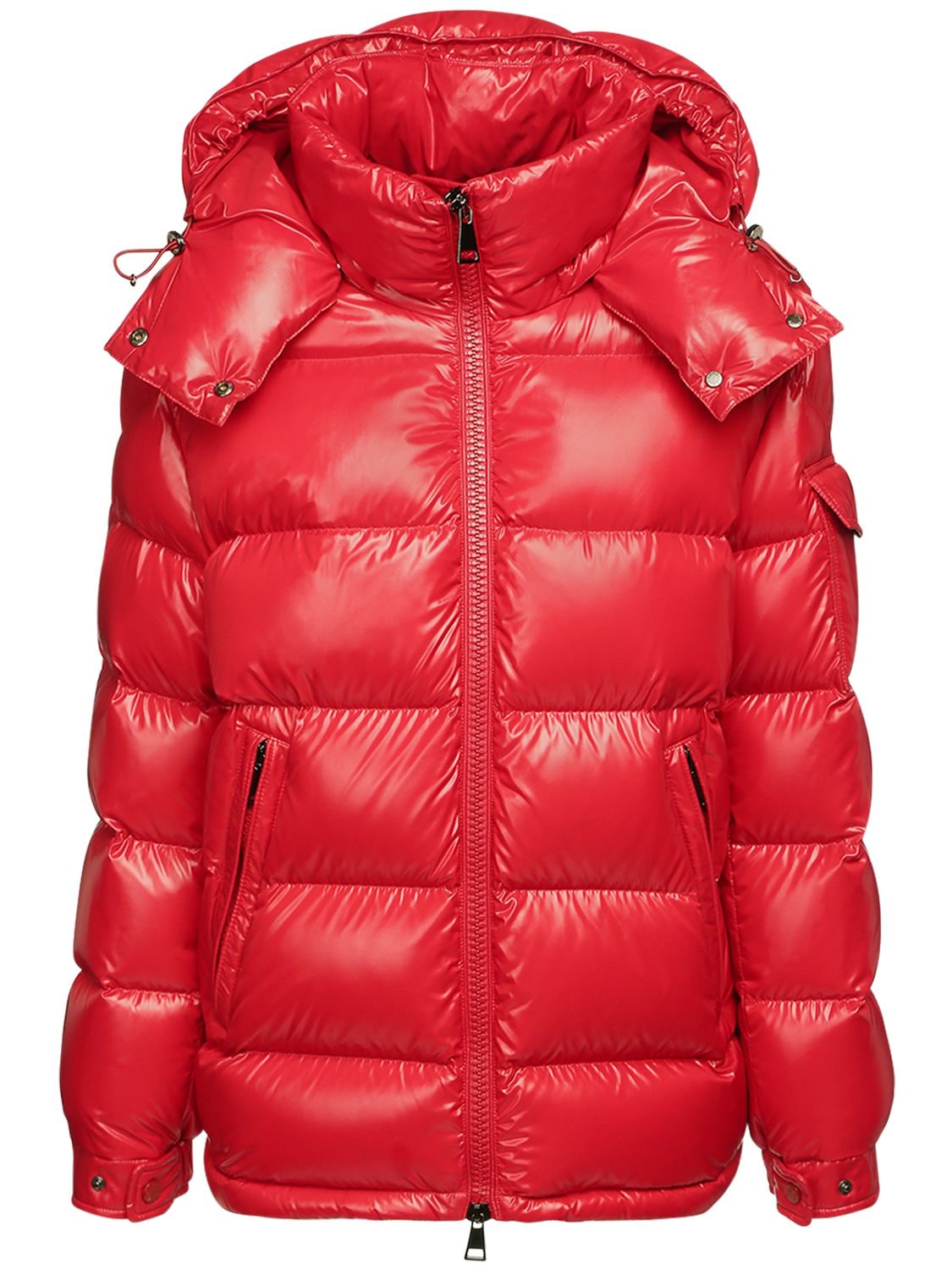 Moncler Maire Quilted Down Puffer Jacket In 457 Red | ModeSens