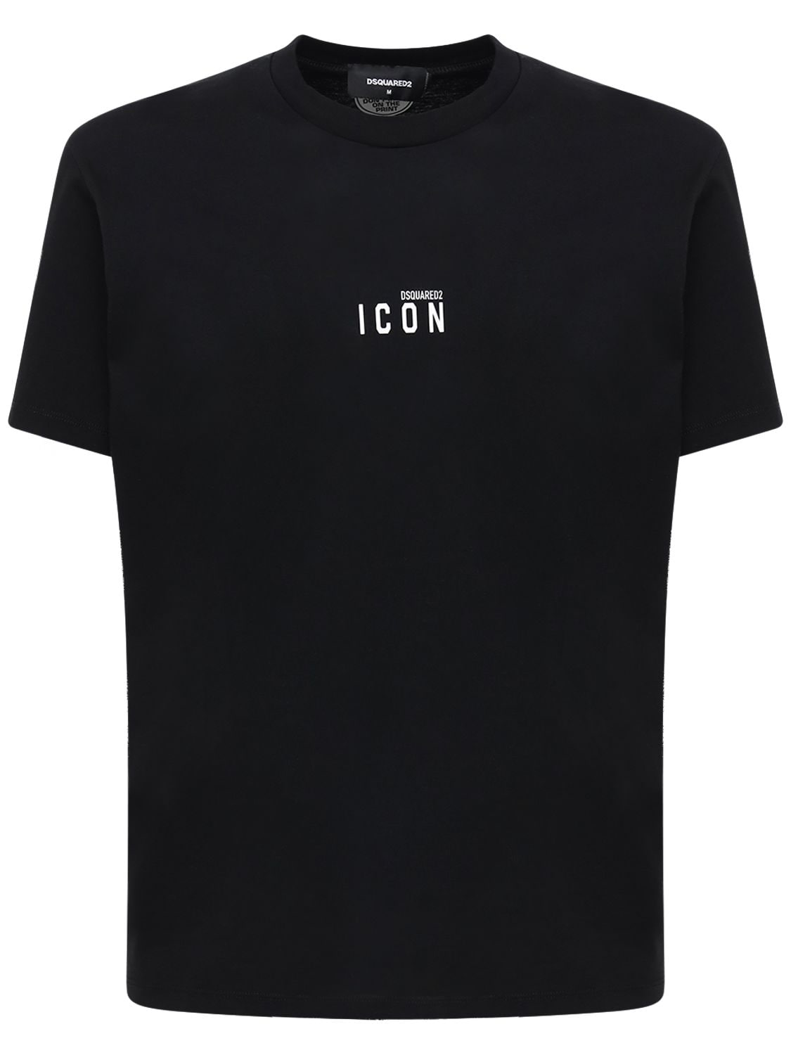 Icon Logo Printed Cotton Jersey T-shirt