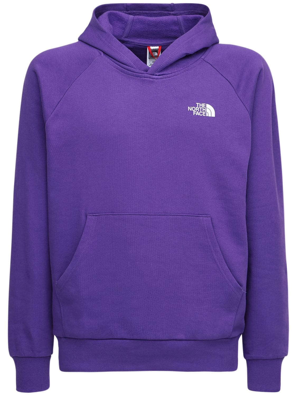 The North Face Raglan Redbox Sweatshirt Hoodie In Peak Purple