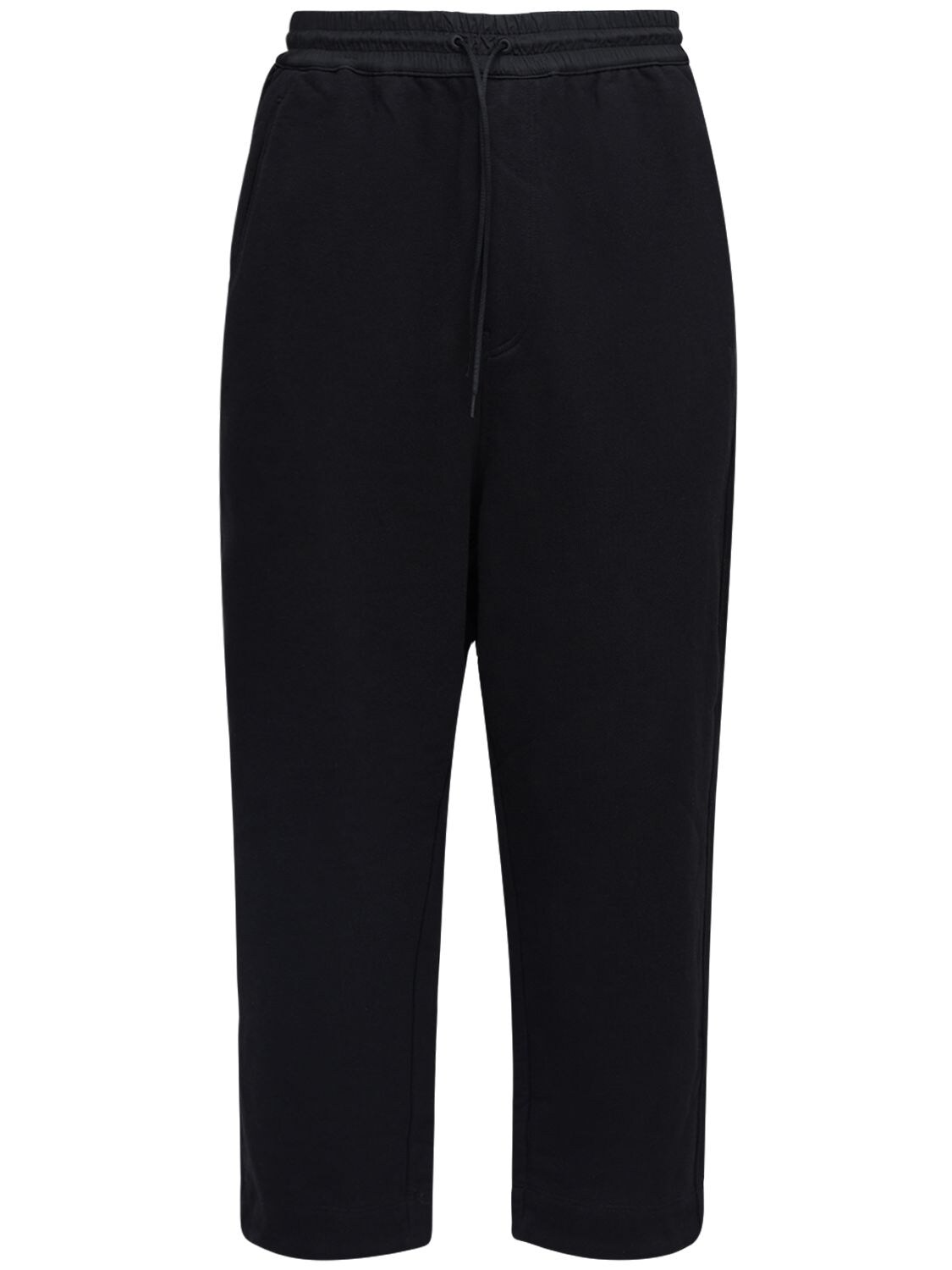 Y-3 CLASSIC TERRY CROPPED TRACK trousers,72I0E6020-QKXBQ0S1