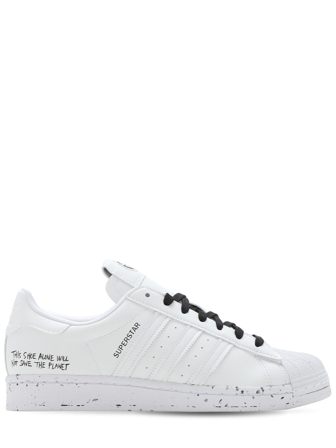 Adidas Originals "supersta"纯素运动鞋 In White,black