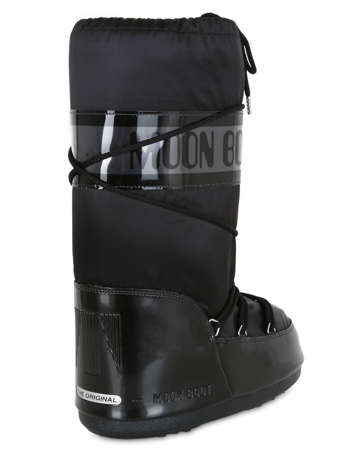 moon boot glance black
