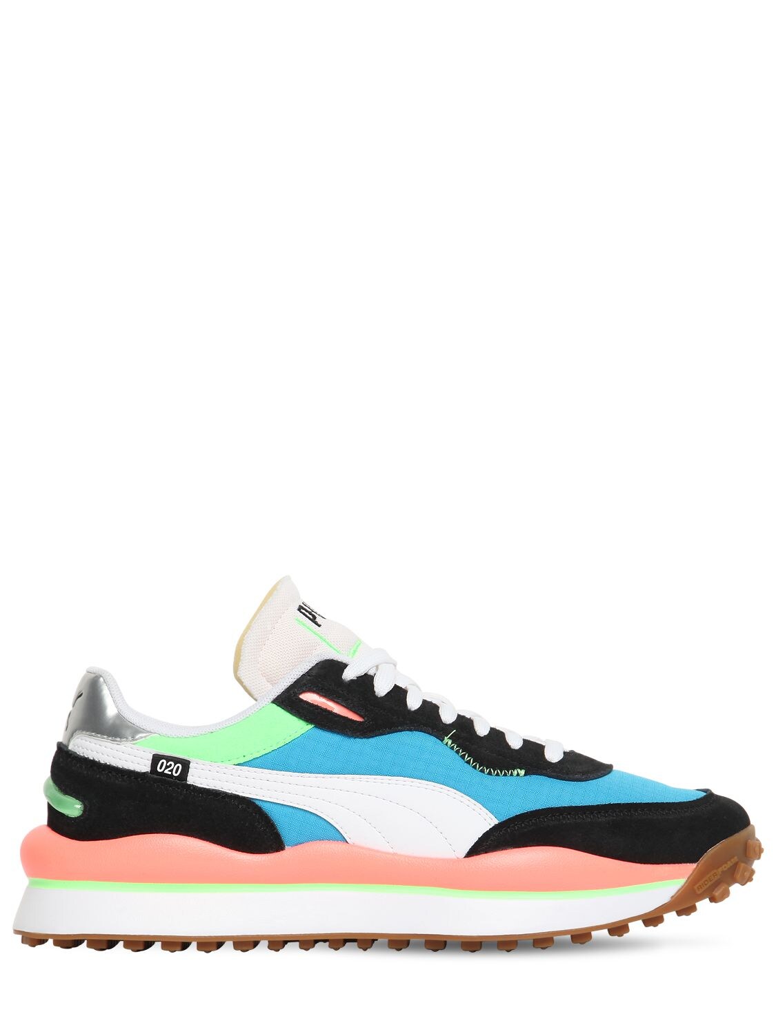 PUMA STYLE RIDER GAME ON SNEAKERS,72I0II022-MDY1