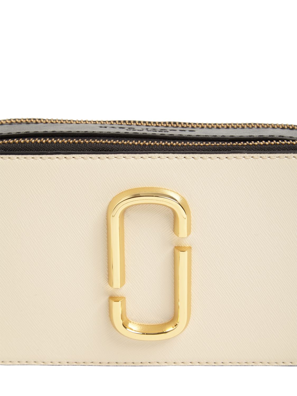 Marc Jacobs (the) Colorblock Snapshot Leather Shoulder Bag In New Cloud