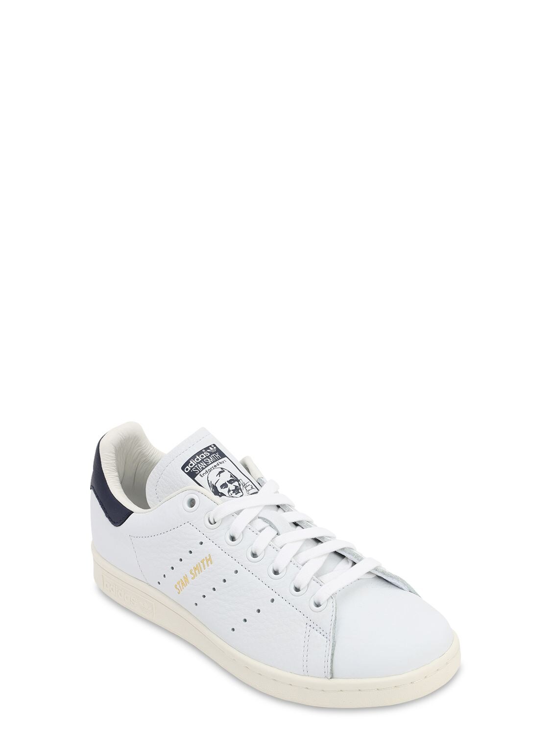 white leather stan smith