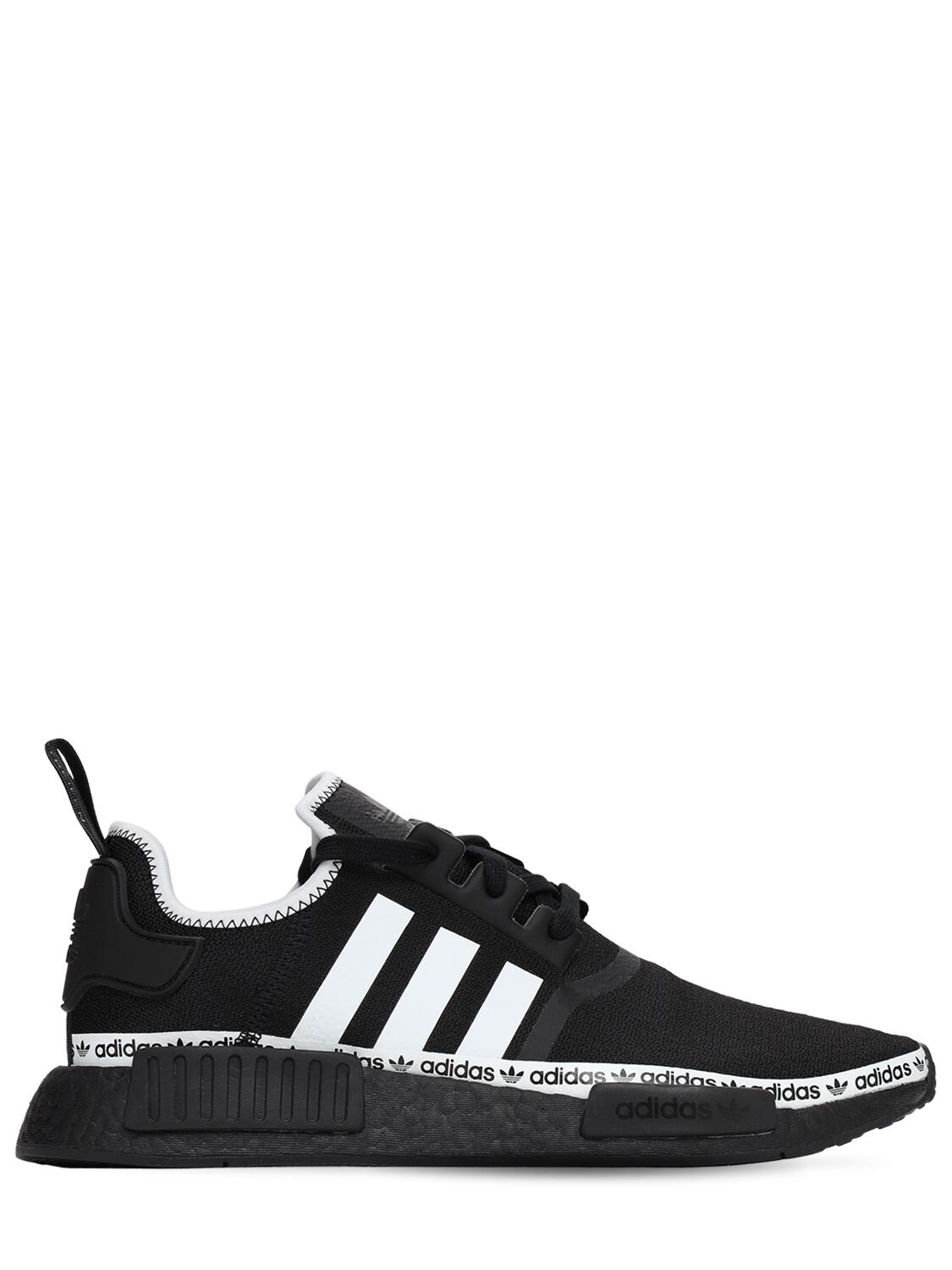 Adidas Originals Nmd_r1 Sneakers In Black,white