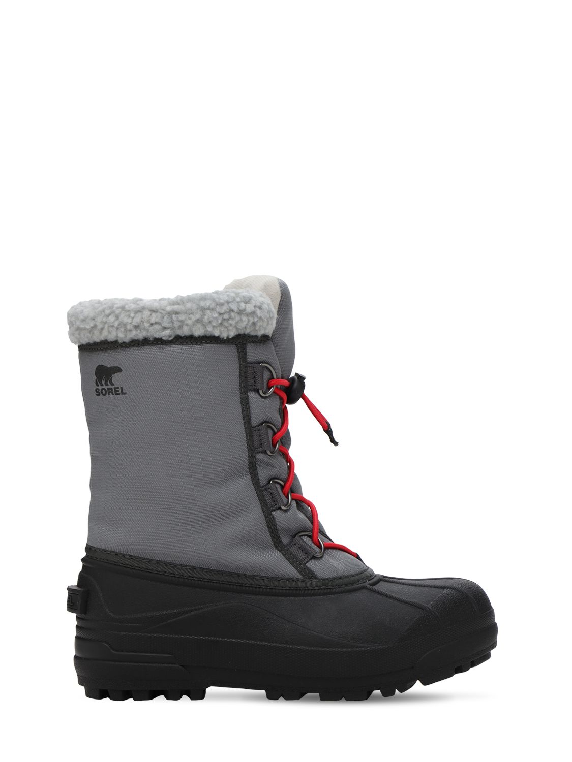 Metallische Schneestiefel