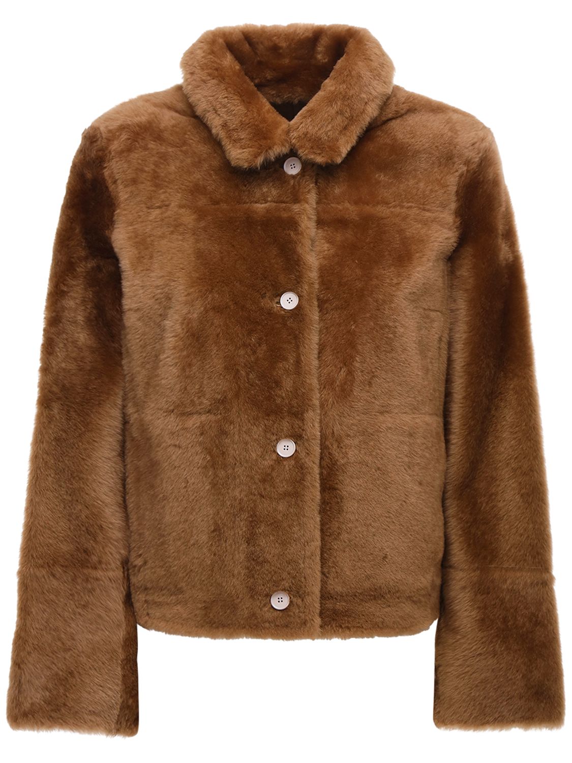 yves salomon leather jacket