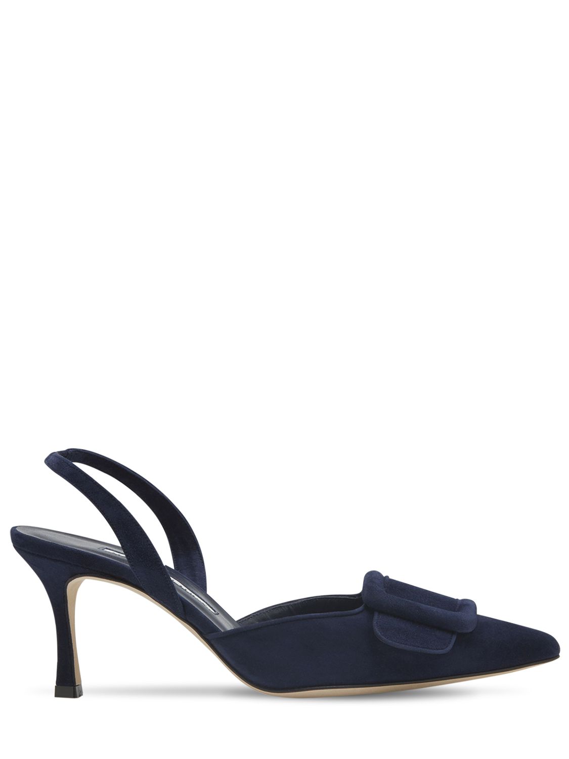 navy suede slingback shoes