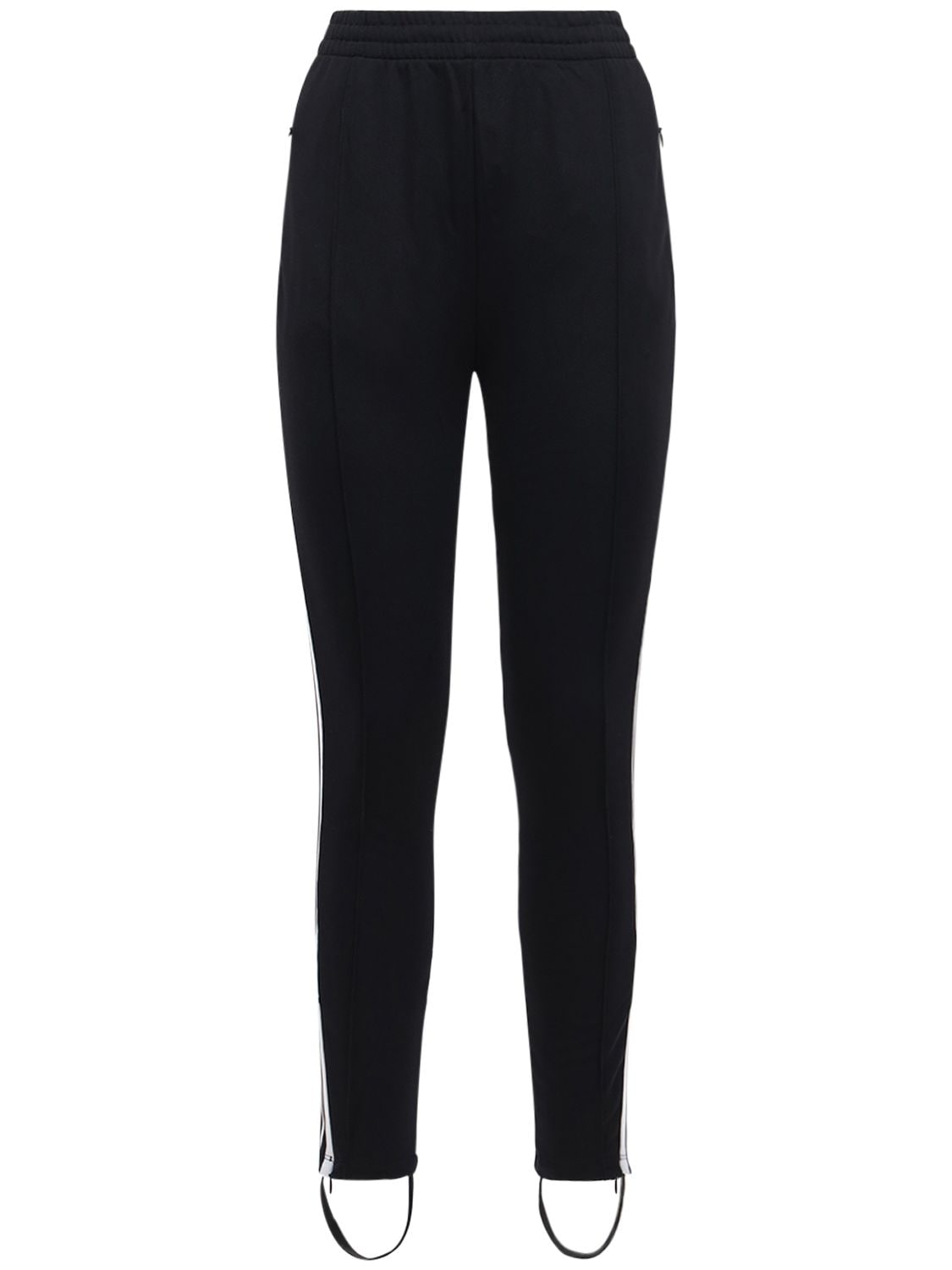 Adidas Originals - 70s stirrup cotton blend pants - Black | Luisaviaroma