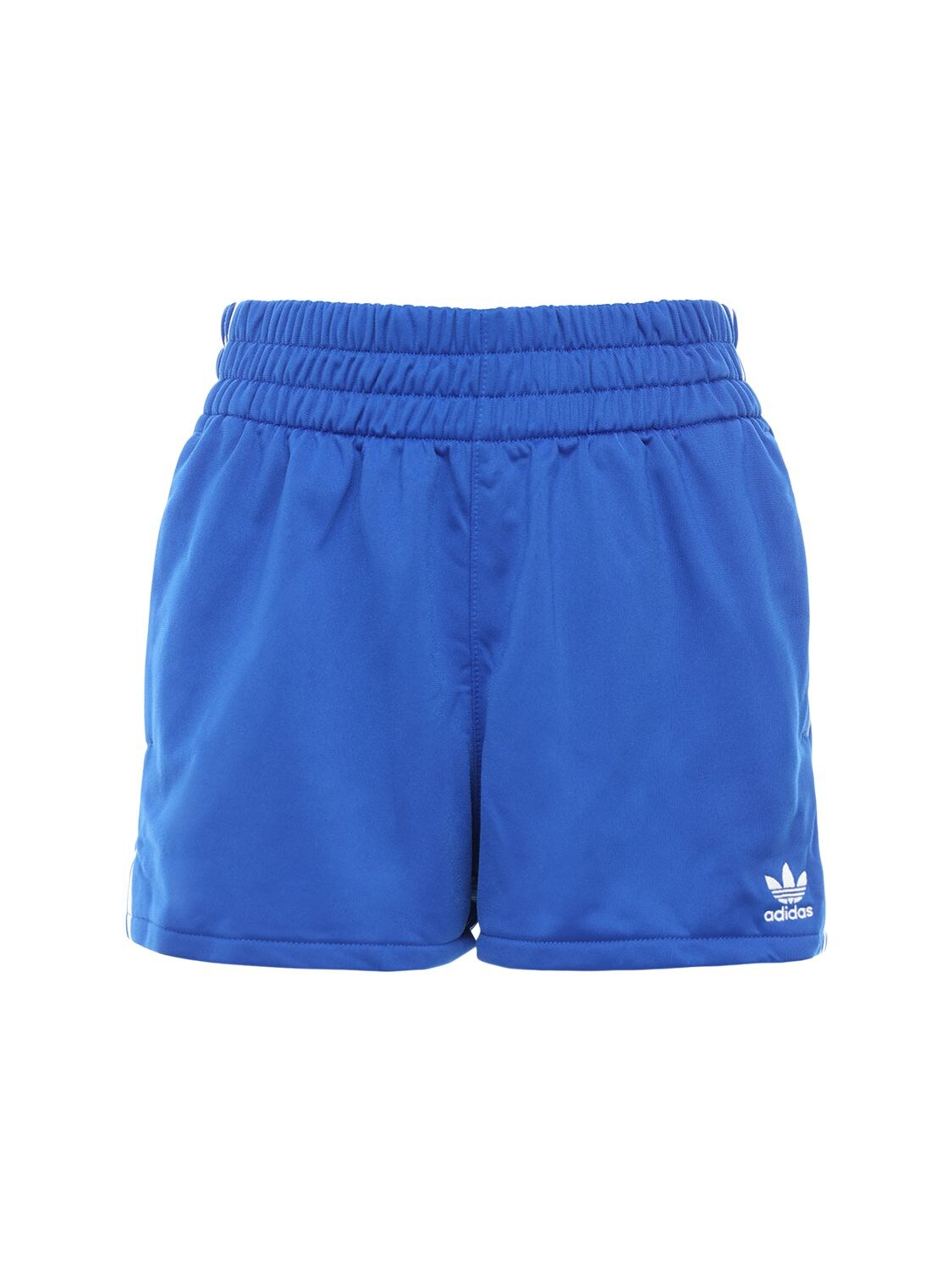Adidas Originals 3 Stripes Sweat Shorts In Team Royal