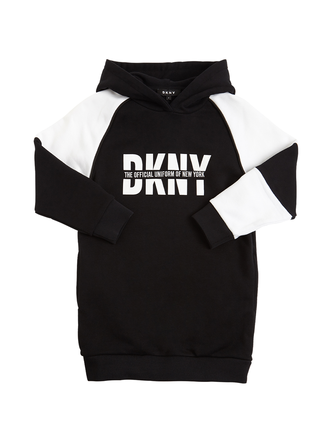 Kleid Aus Baumwollfleece Mit Druck