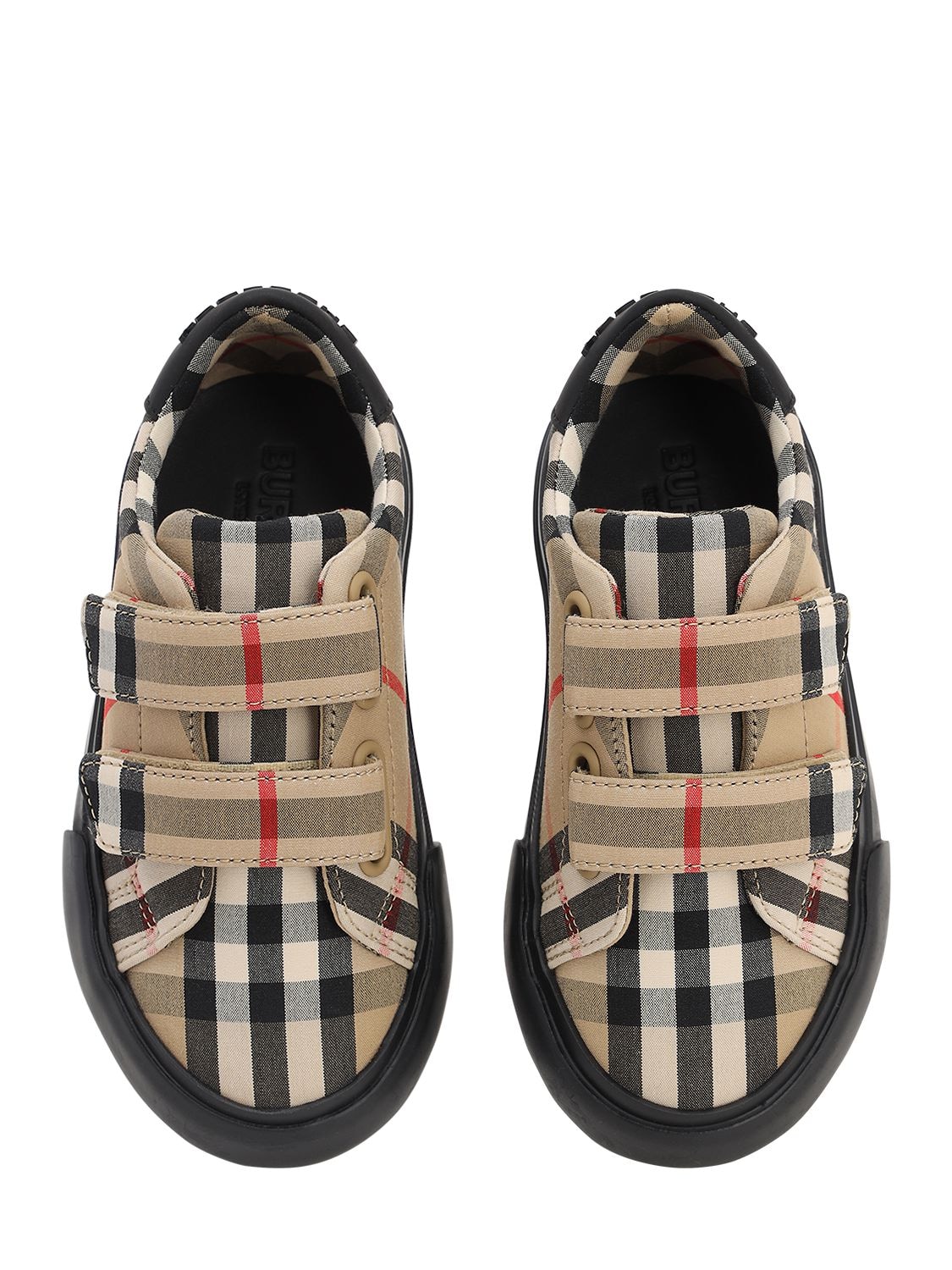 Burberry Kids' Unisex Mini Markham Check Low-top Sneakers - Walker ...