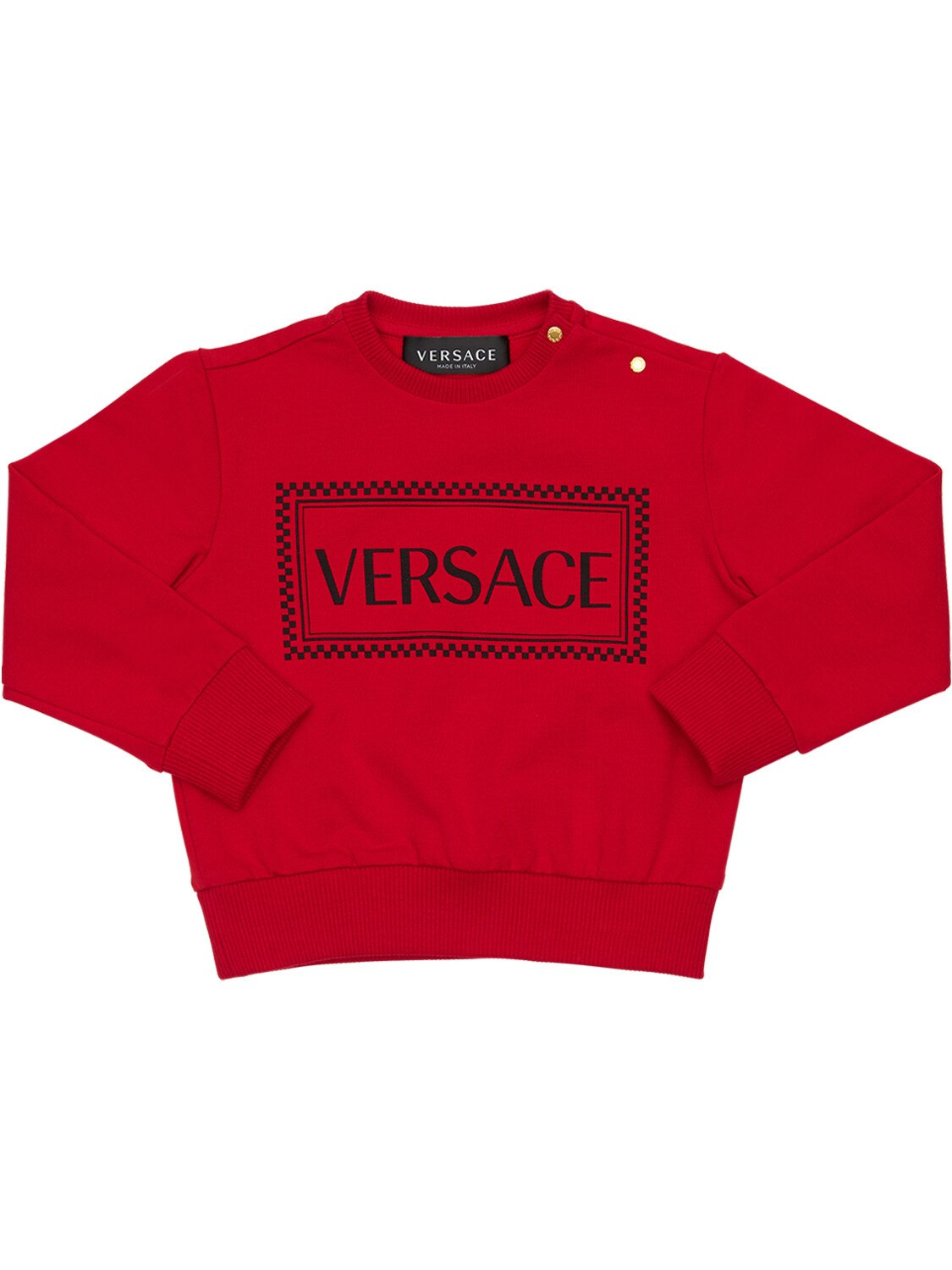 versace sweatshirt red